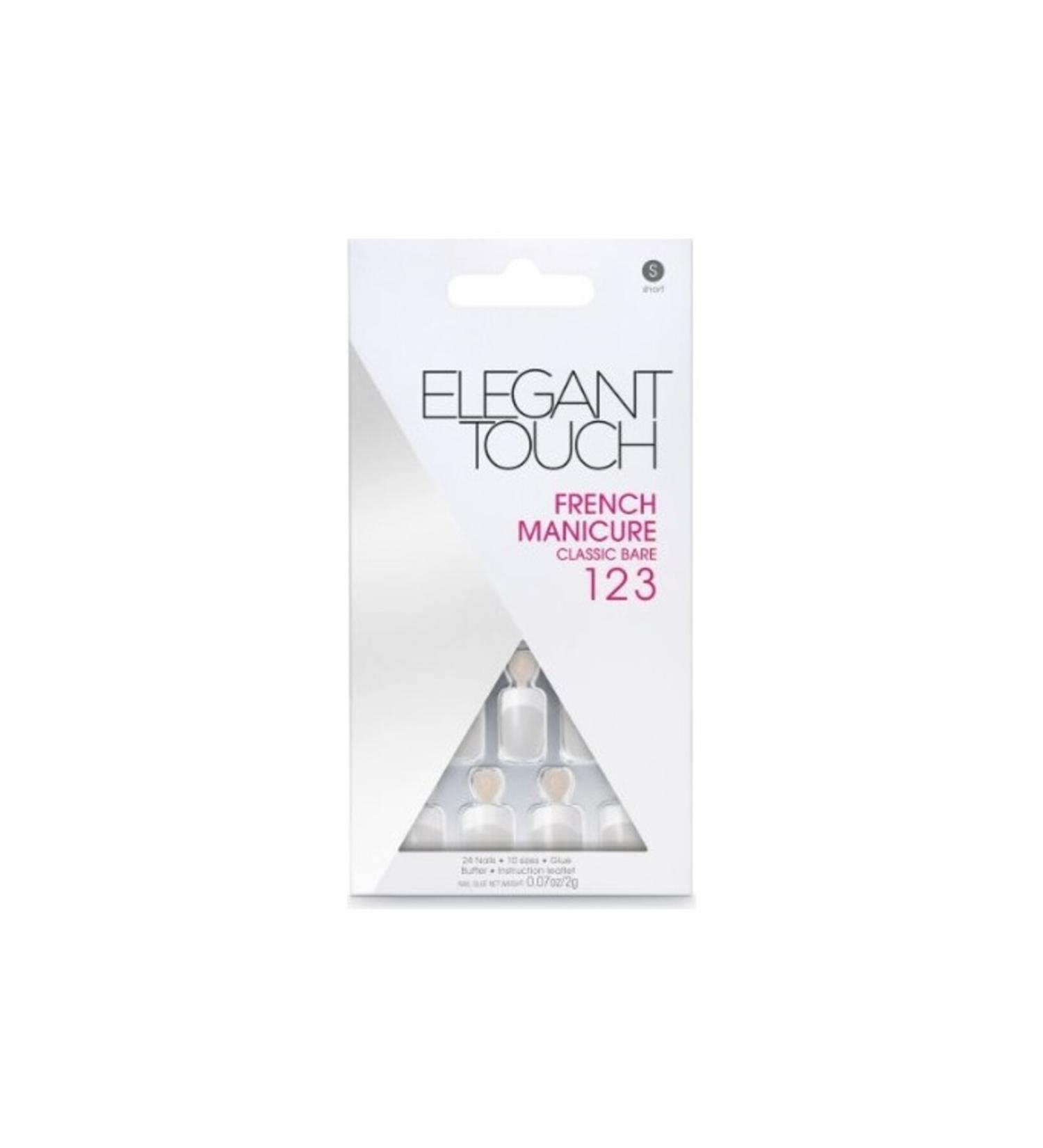 Elegant Touch False Nails 123 Classic Bare