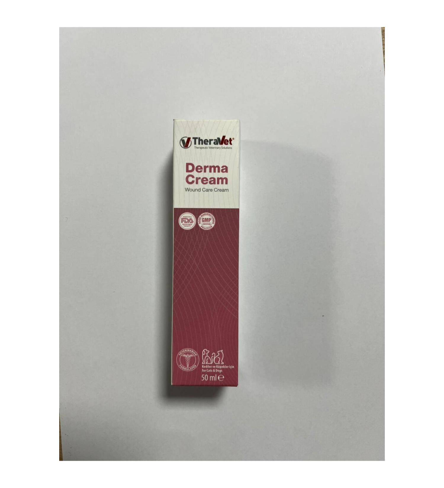 Theravet Derma Cream 50 ml for Cats & Dogs.