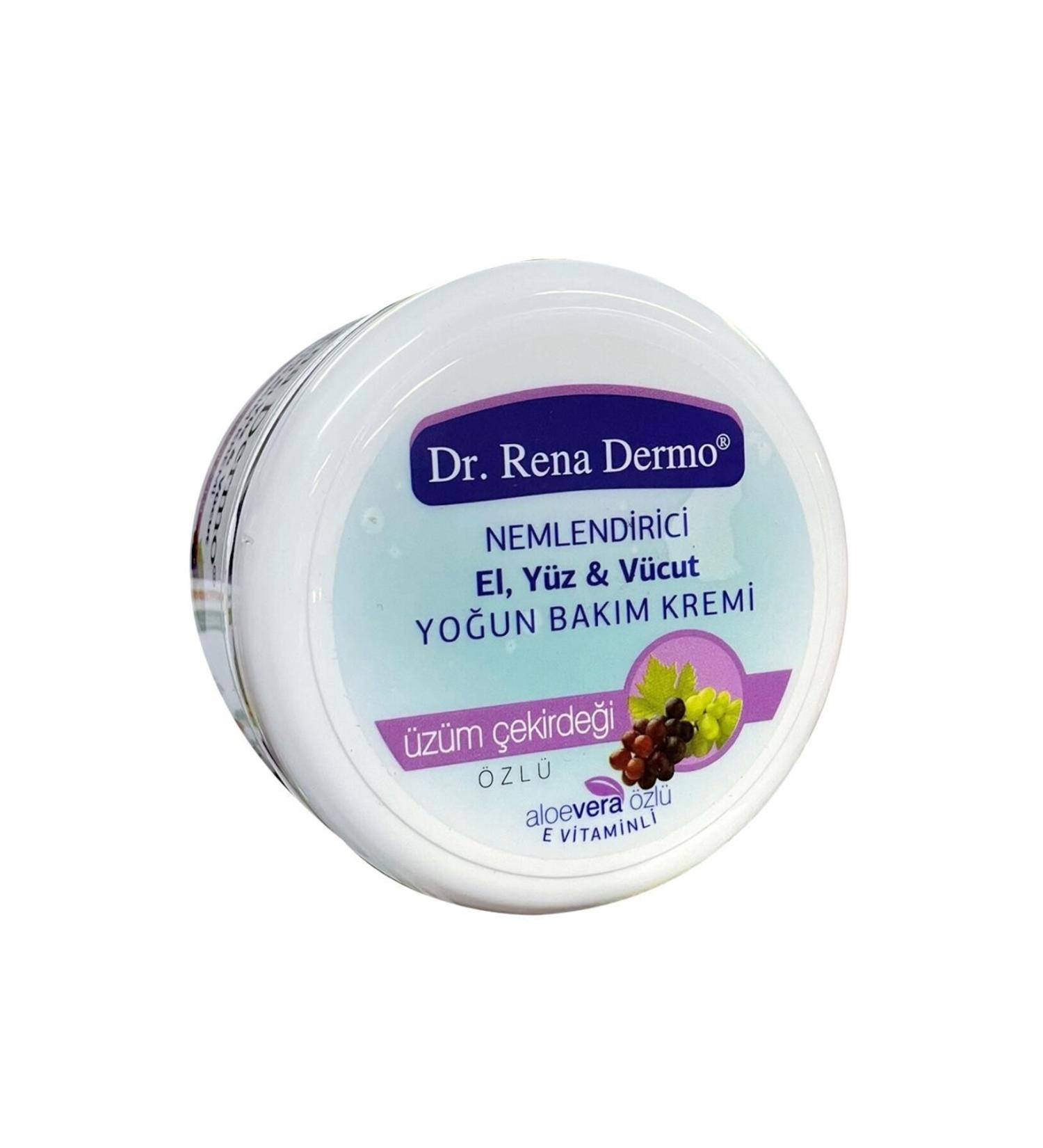 Dr. Rena Dermo Grape Extract Moisturizing Hand & Face Cream 300 ml
