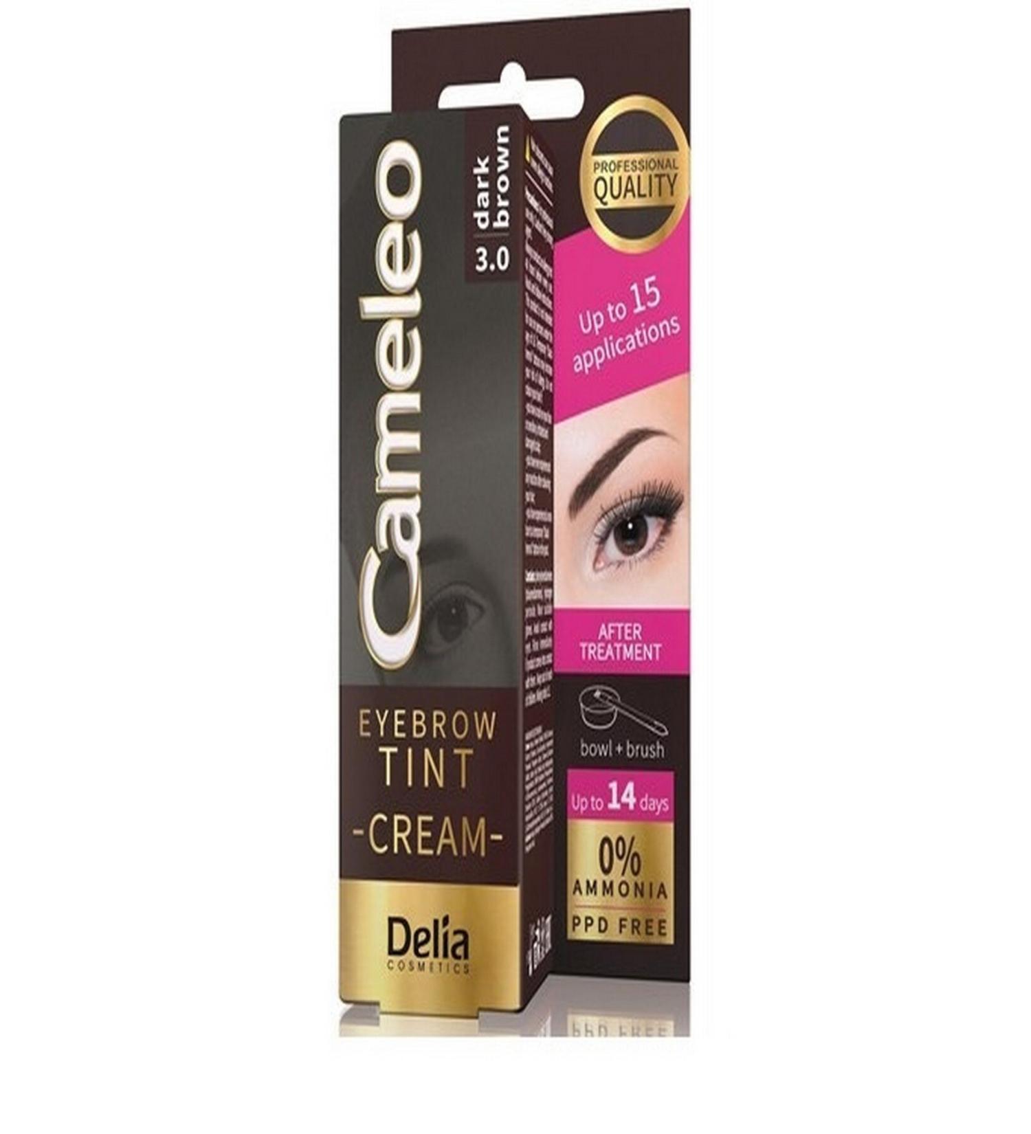 Cameleo Delia Eyebrow Dye Cream Dark Brown 3.0 15 ml
