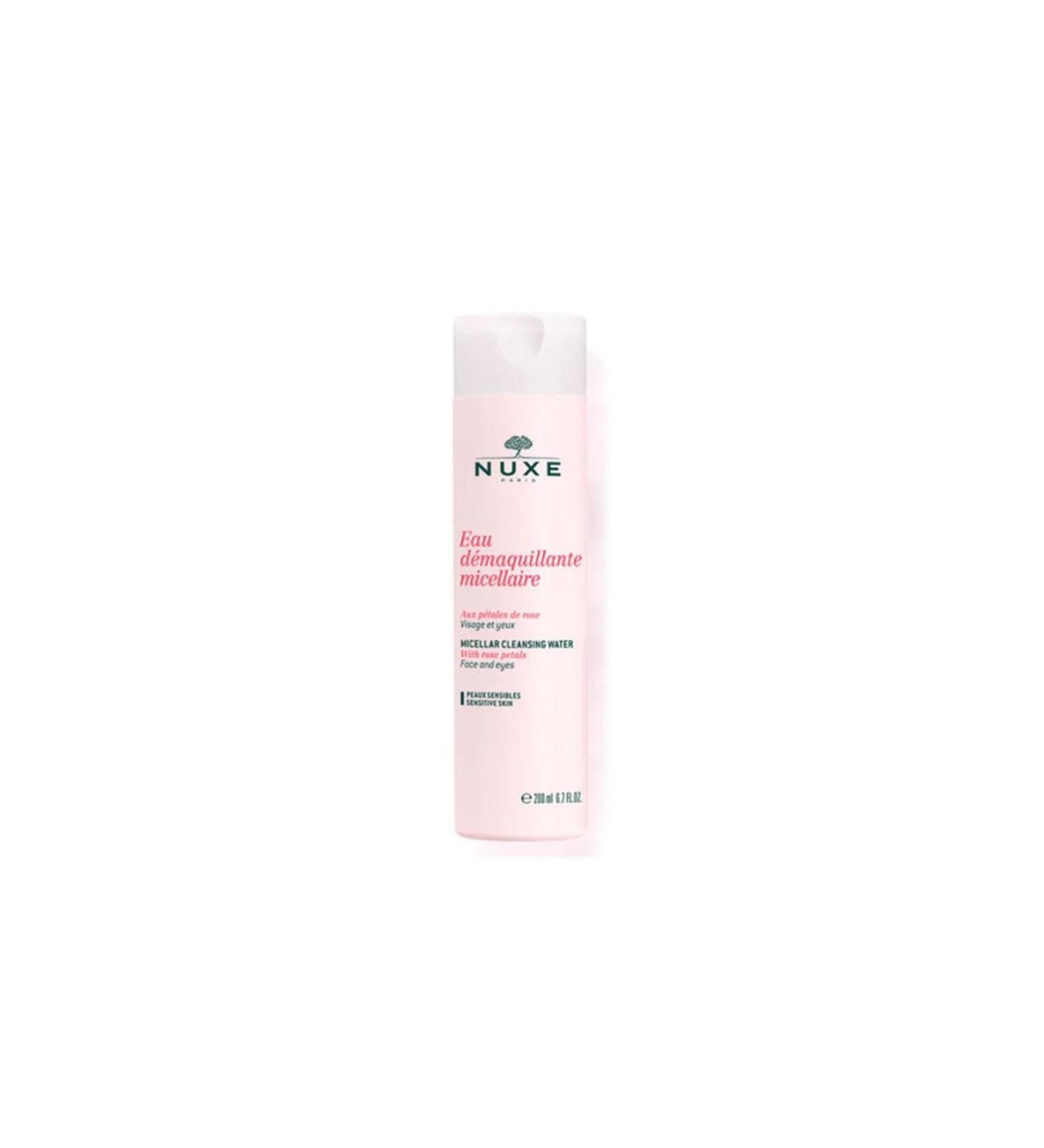 Nuxe Eau Demaquillante Micellaire Aux Petales De Rose 200 ml - Makeup Cleansing Water