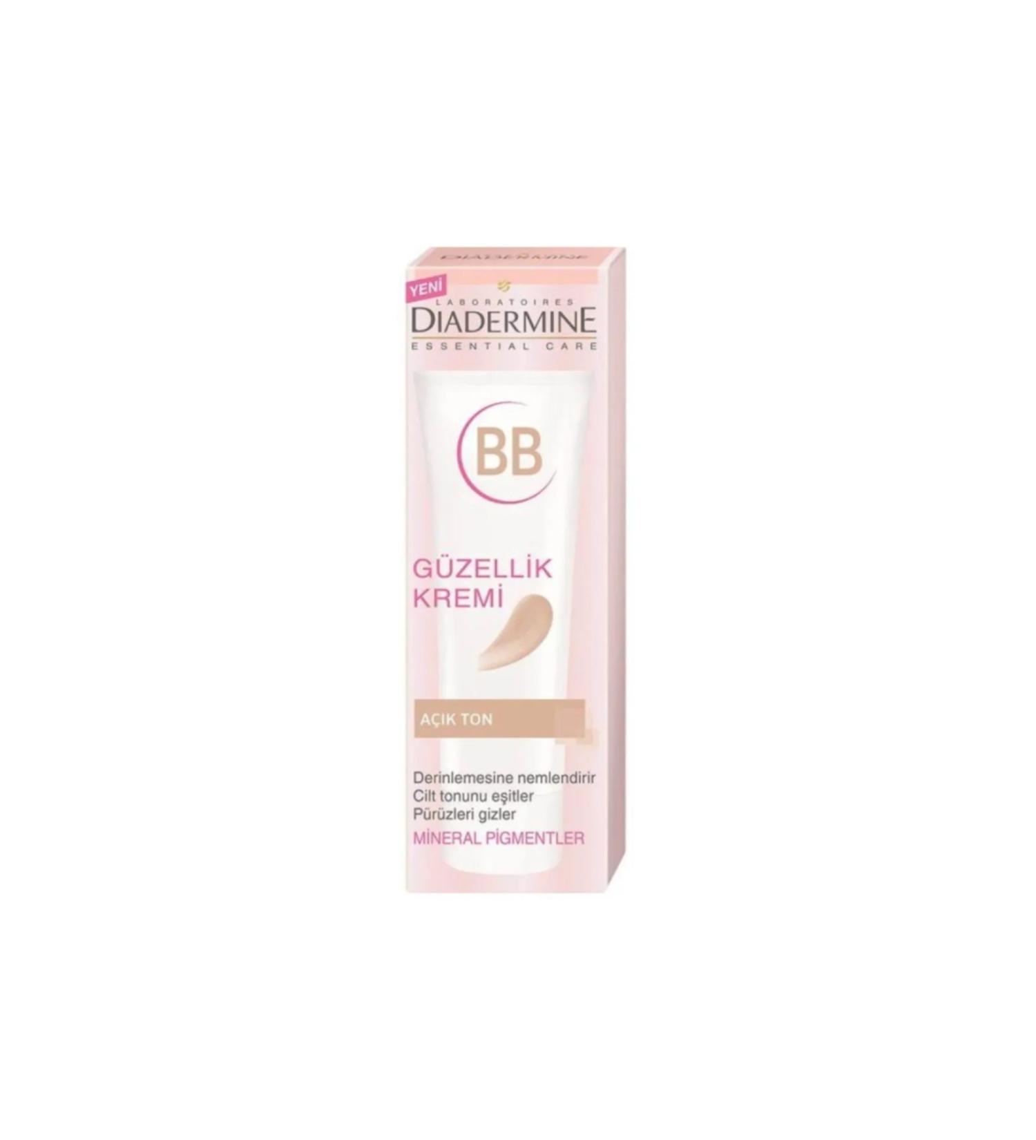 Diadermine Miracle Moisturizing BB Cream Fast Absorbing Essentials Light Tone//50 Ml