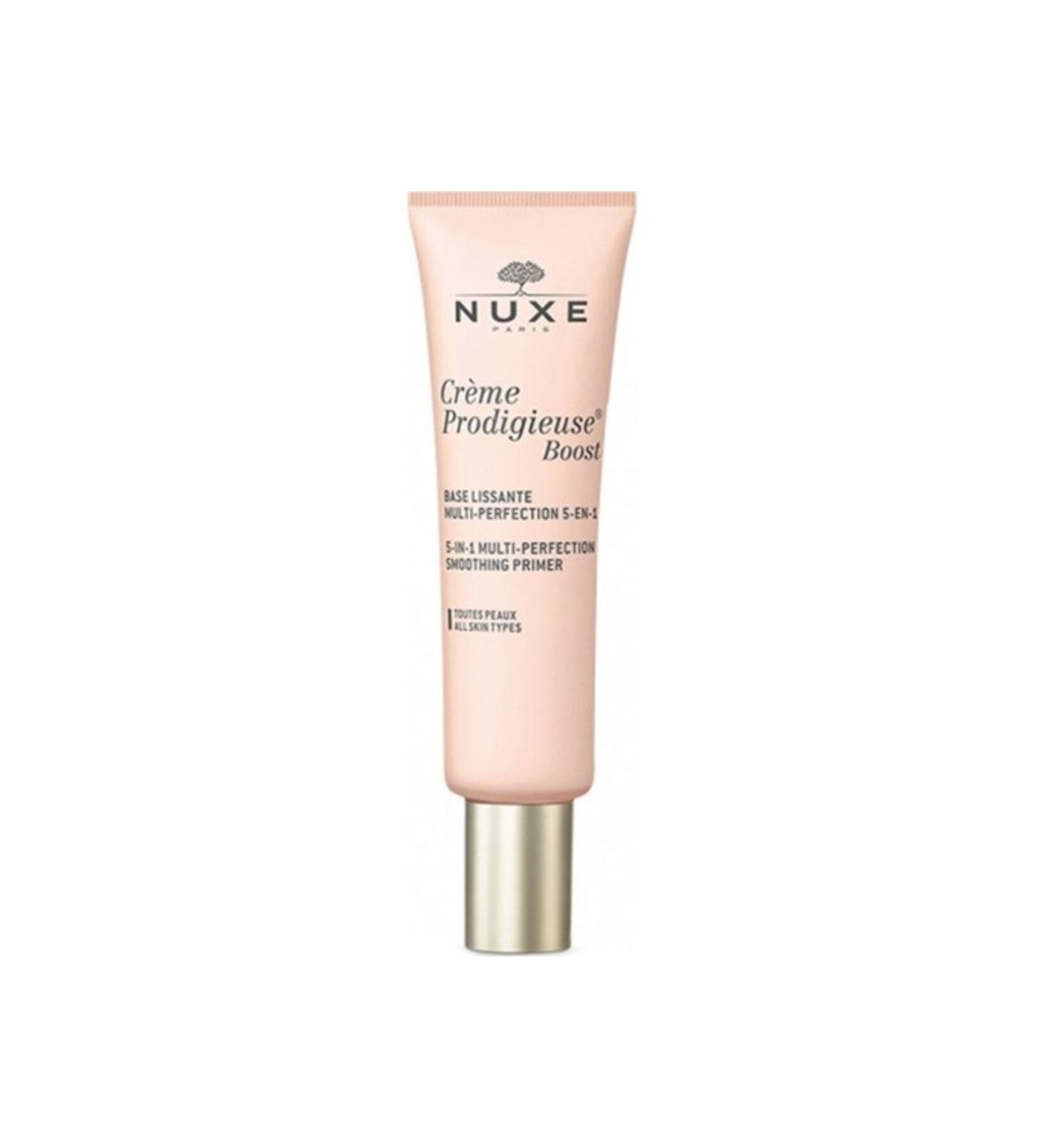 Nuxe Creme Prodigieuse Boost 5 In 1 Smoothing Primer - 5 Effect Makeup Base 30ml