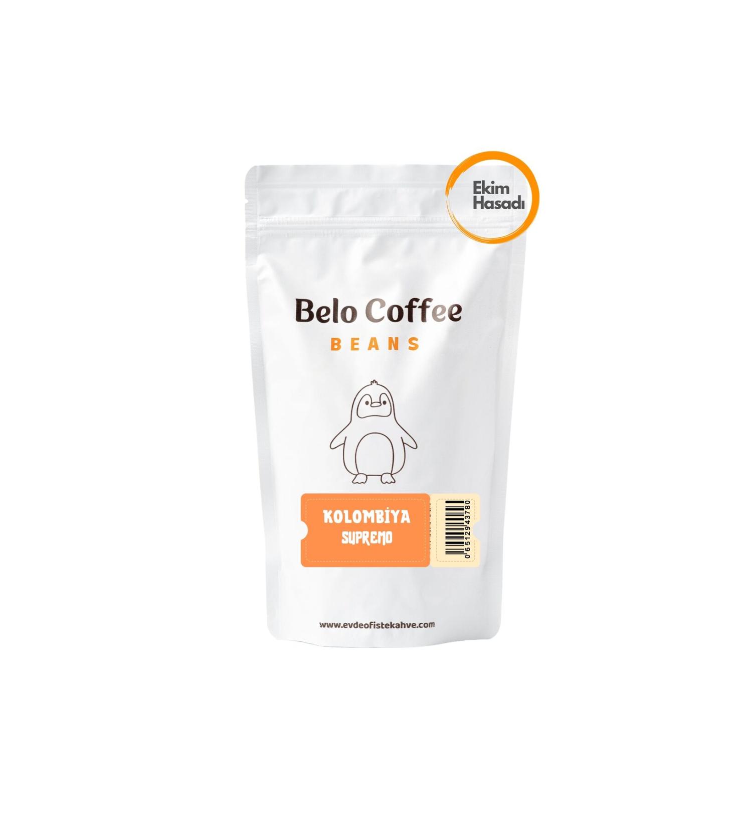 Belo Coffe Colombia Supremo 1kg 0 Arabica Bean Espresso Or Filter Coffee
