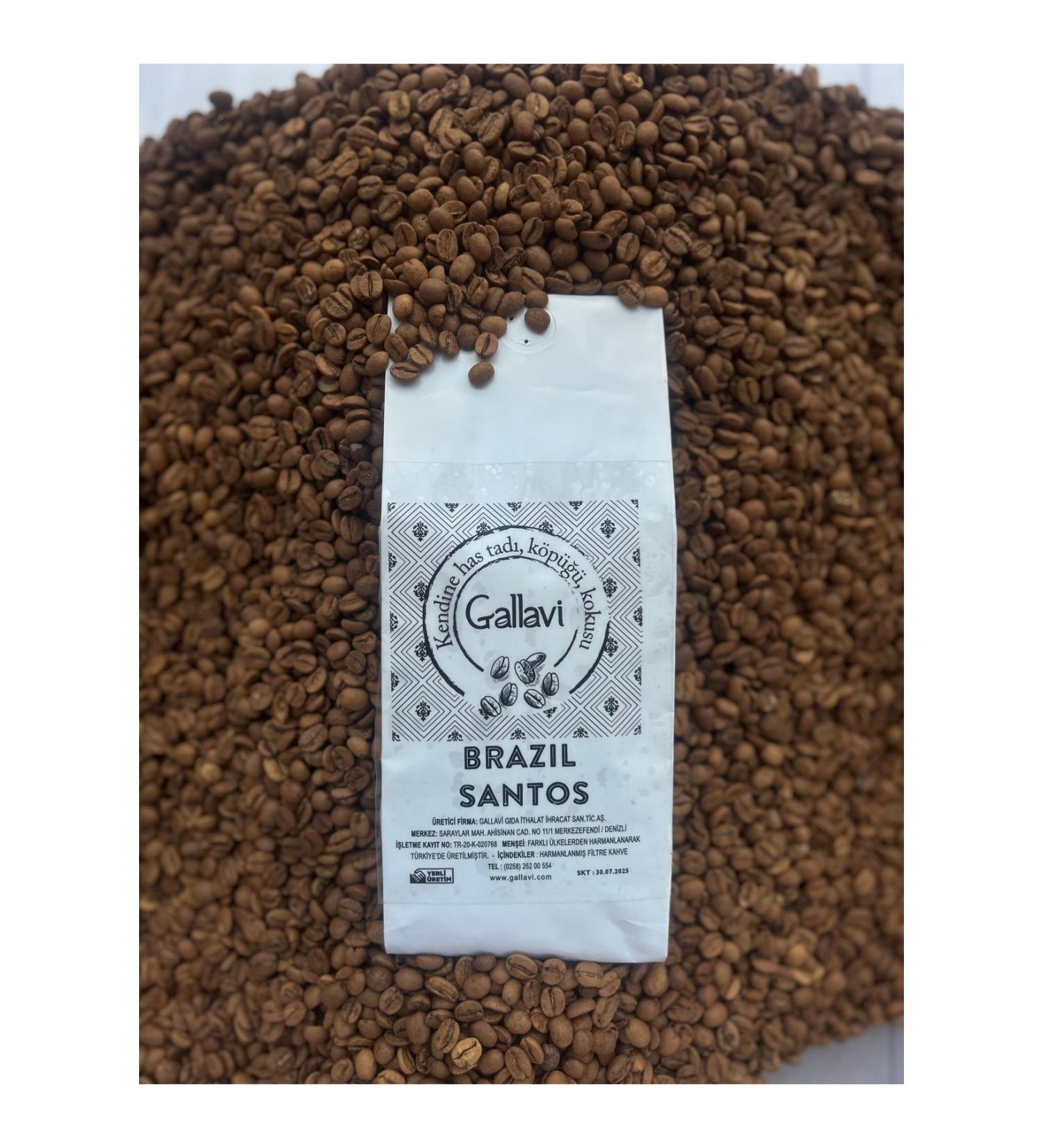 GALLAVI Gallavi net 500gr Brazil Santos Coffee Beans