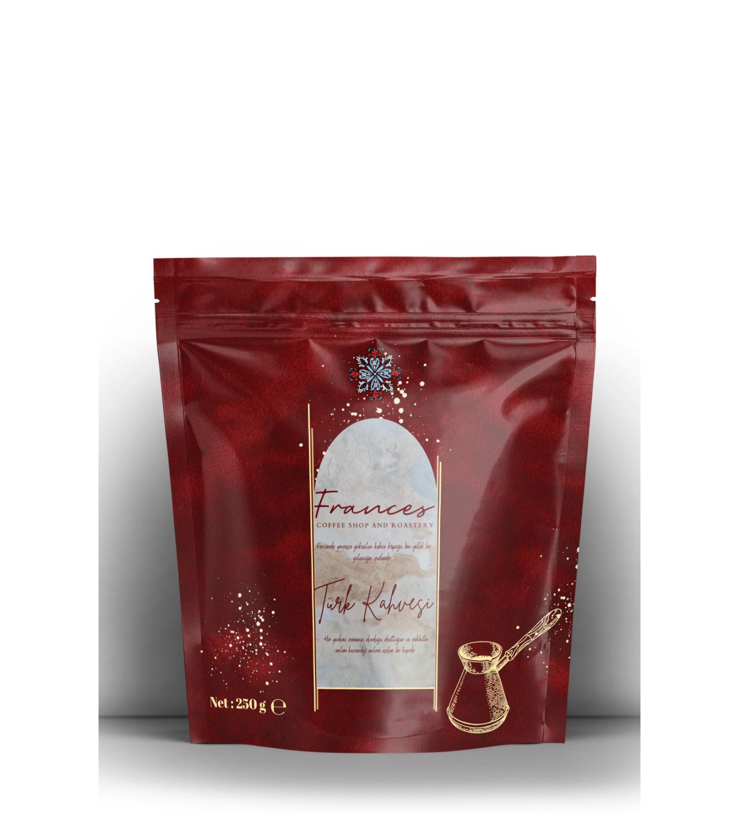 FRANCES Traditional Turkish Coffee | Intense and Velvety Taste | 250 gr