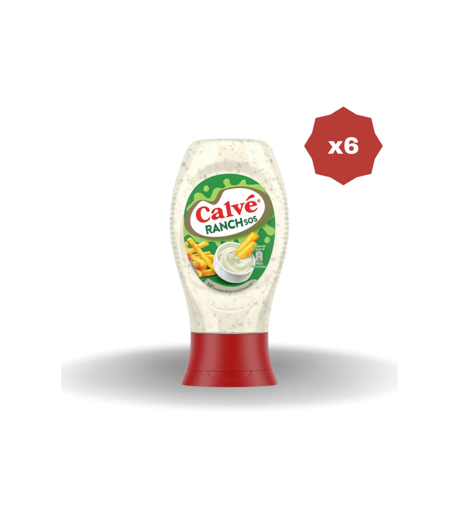 Calve RANCH SAUCE 245 GR - (6 PIECES)