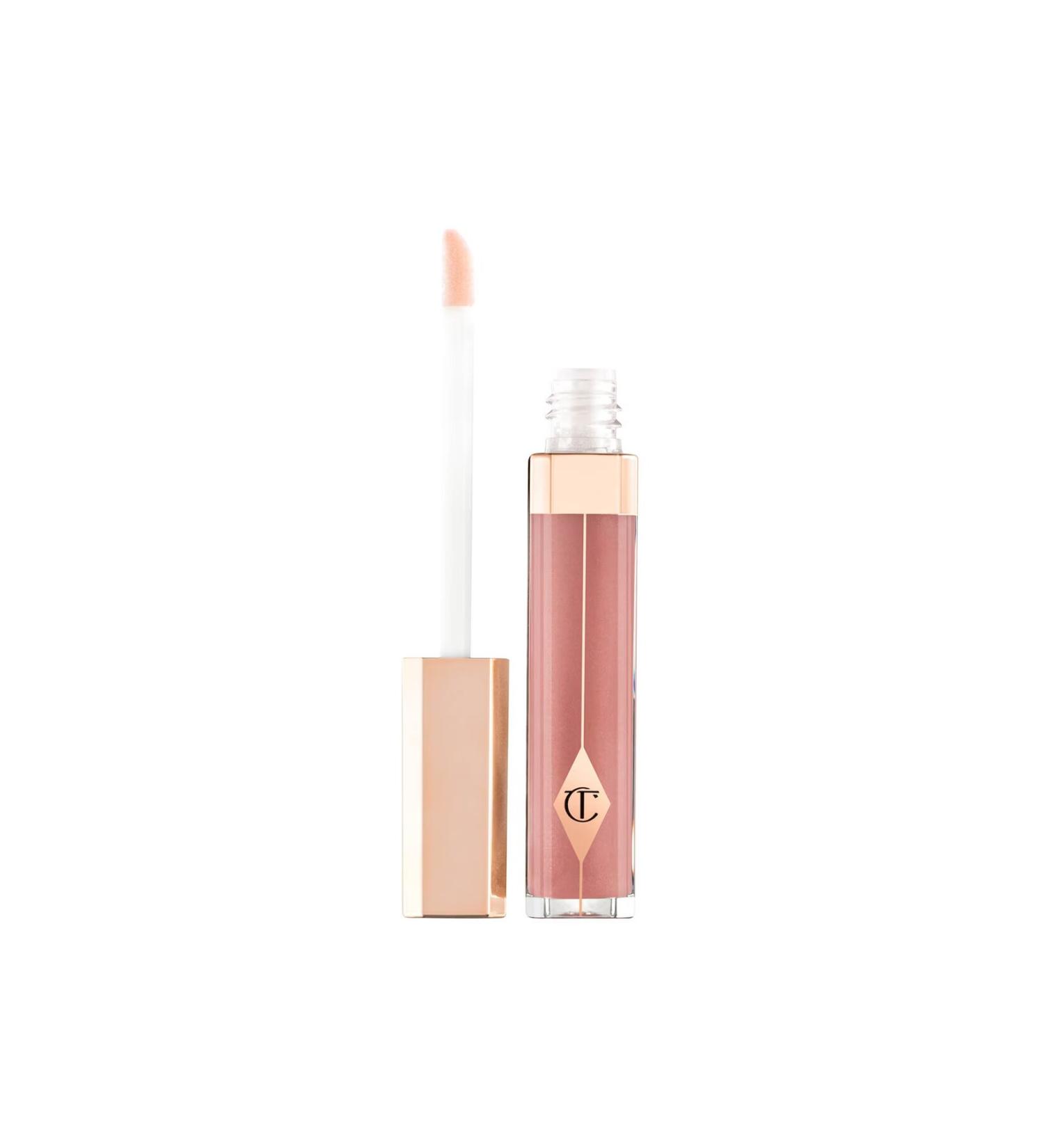 charlotte tilbury Lip Lustre Pillow Talk-8 Hours Long-Lasting Three Dimensional Look Satiny Shiny Lip Gloss 3.5 ml
