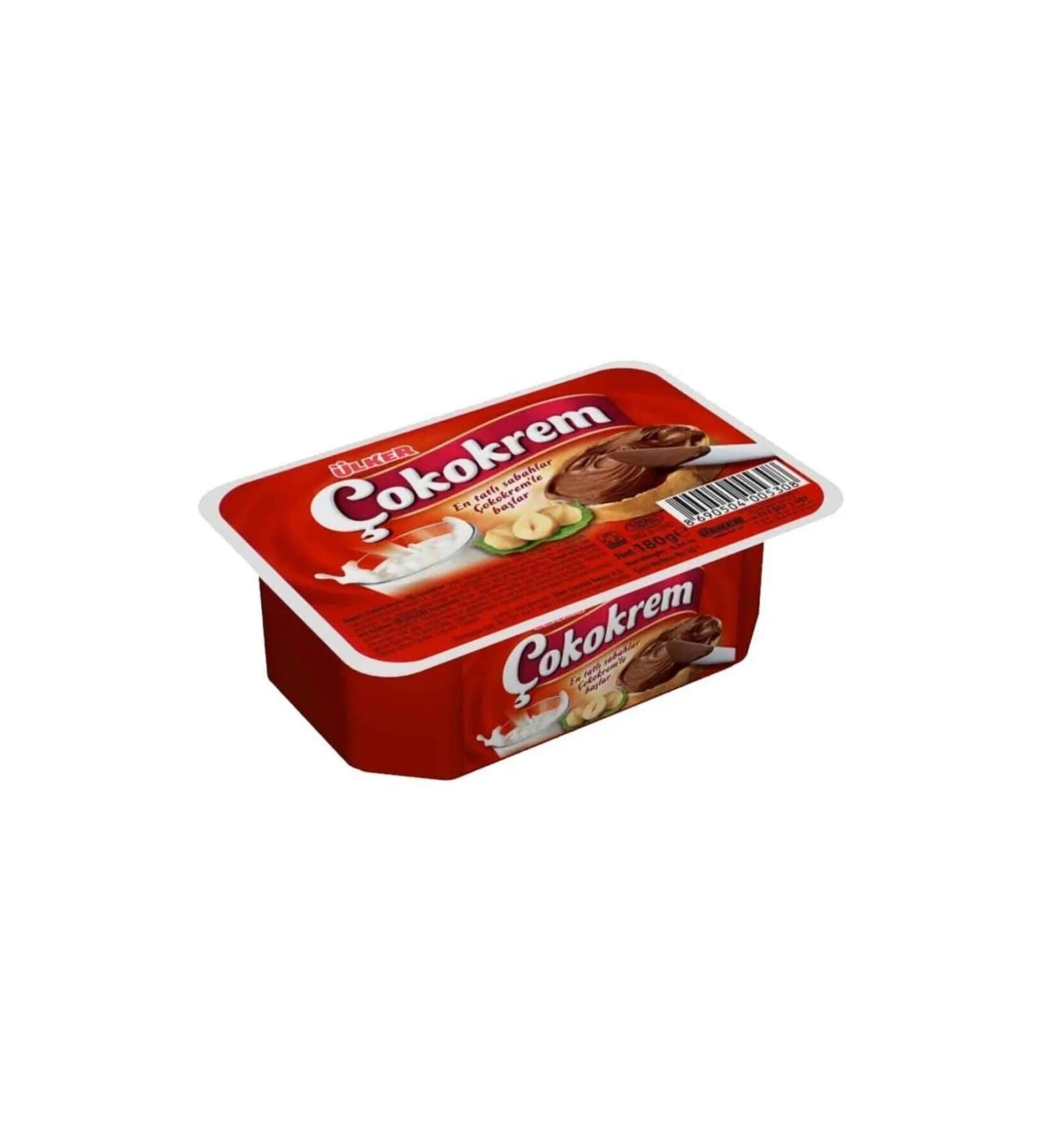  lker Cocoa Hazelnut Cream okokrem 180 Grams x 12 Pieces (Total 2160 Grams) - Buy Online on GoSupps.com