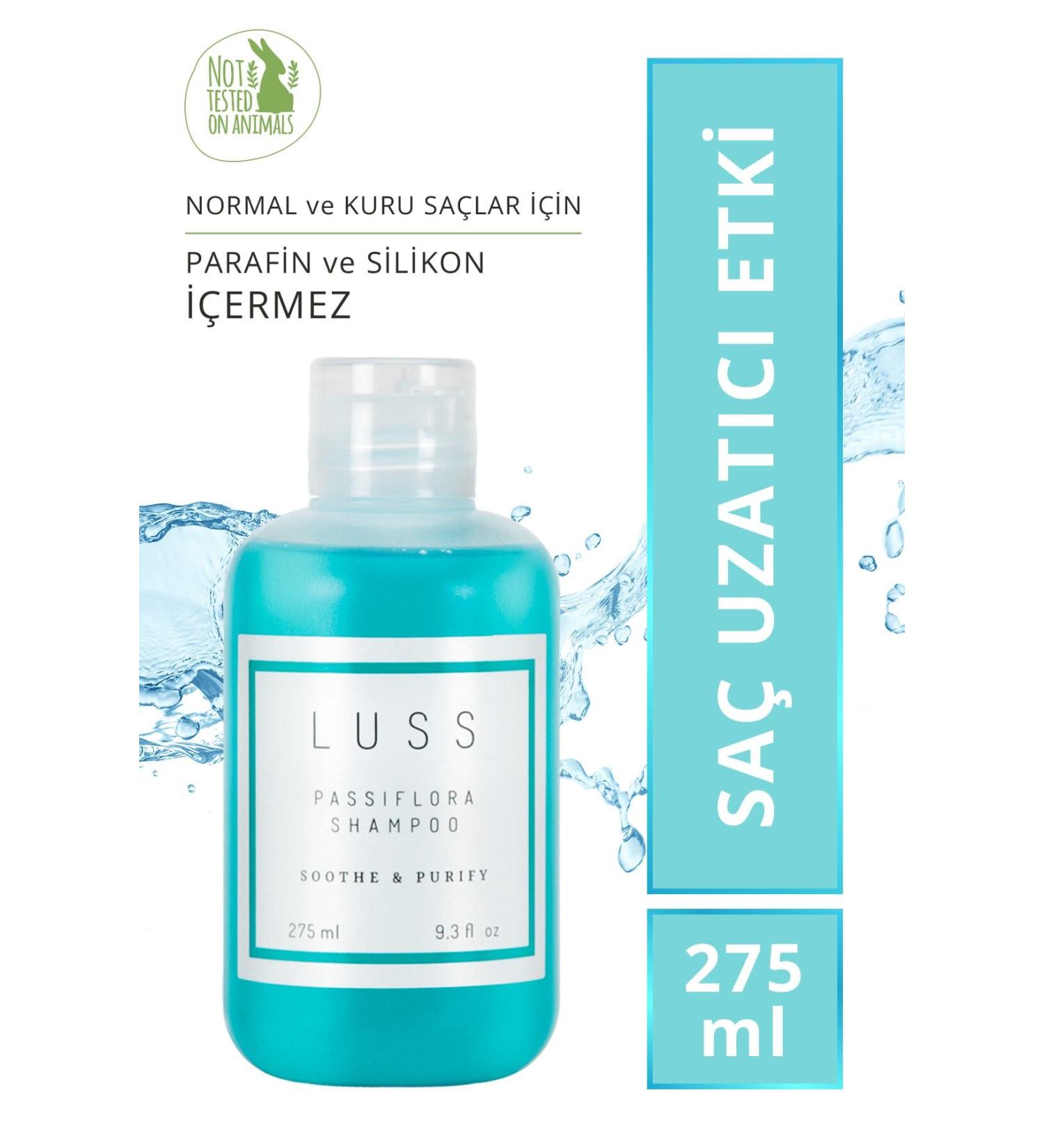 LUSS Passiflora Shampoo - Fast Growth Vitamin C Additive - Buy Online on GoSupps.com