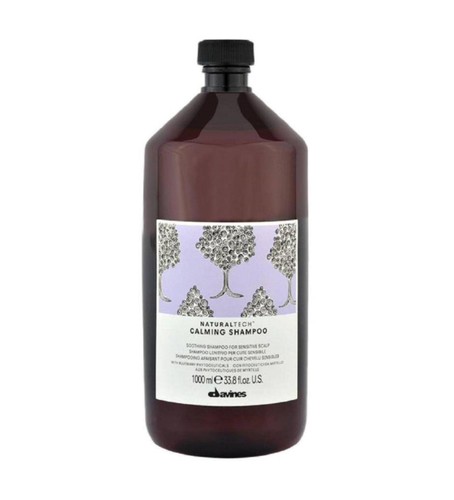 Davines Calming Antioxidant Shampoo for Sensitive Scalp with Blueberry 1000 ml''/GEM4