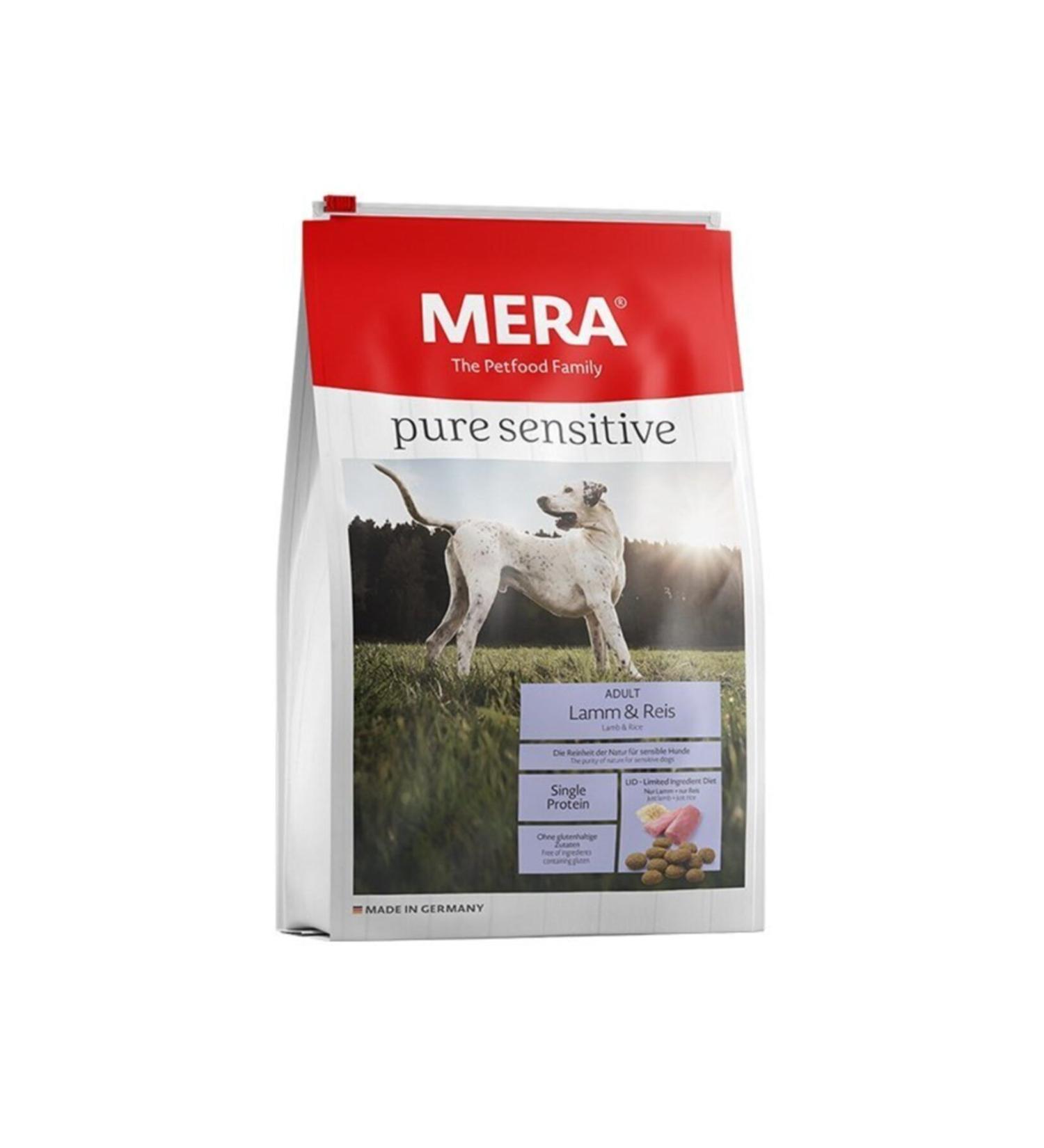 Mera The Petfood Family Pure Sensitive Lamb Adult Dog Food 4 Kg