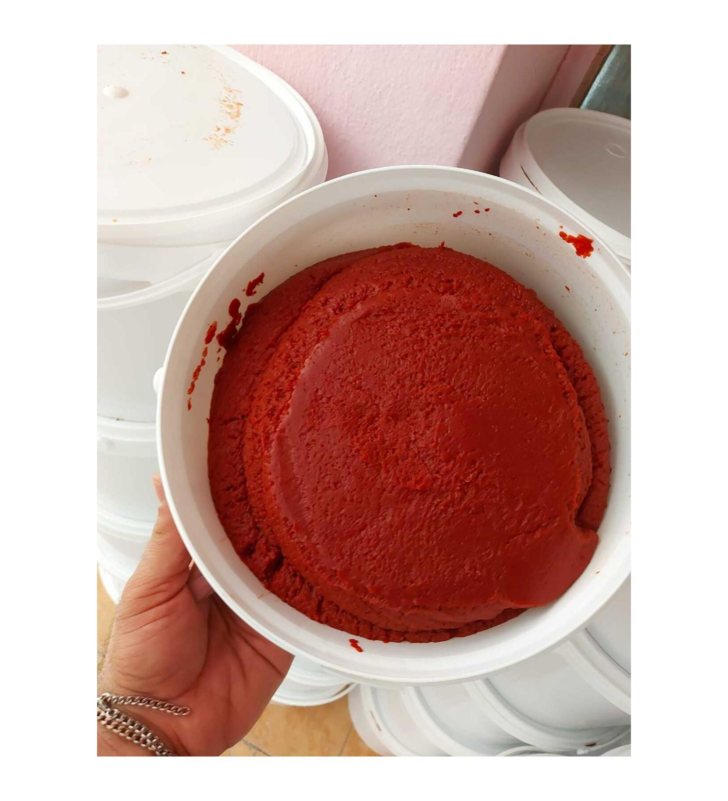 ALACA TOMATO PASTE 10 kg (FOR SUN DRYING)