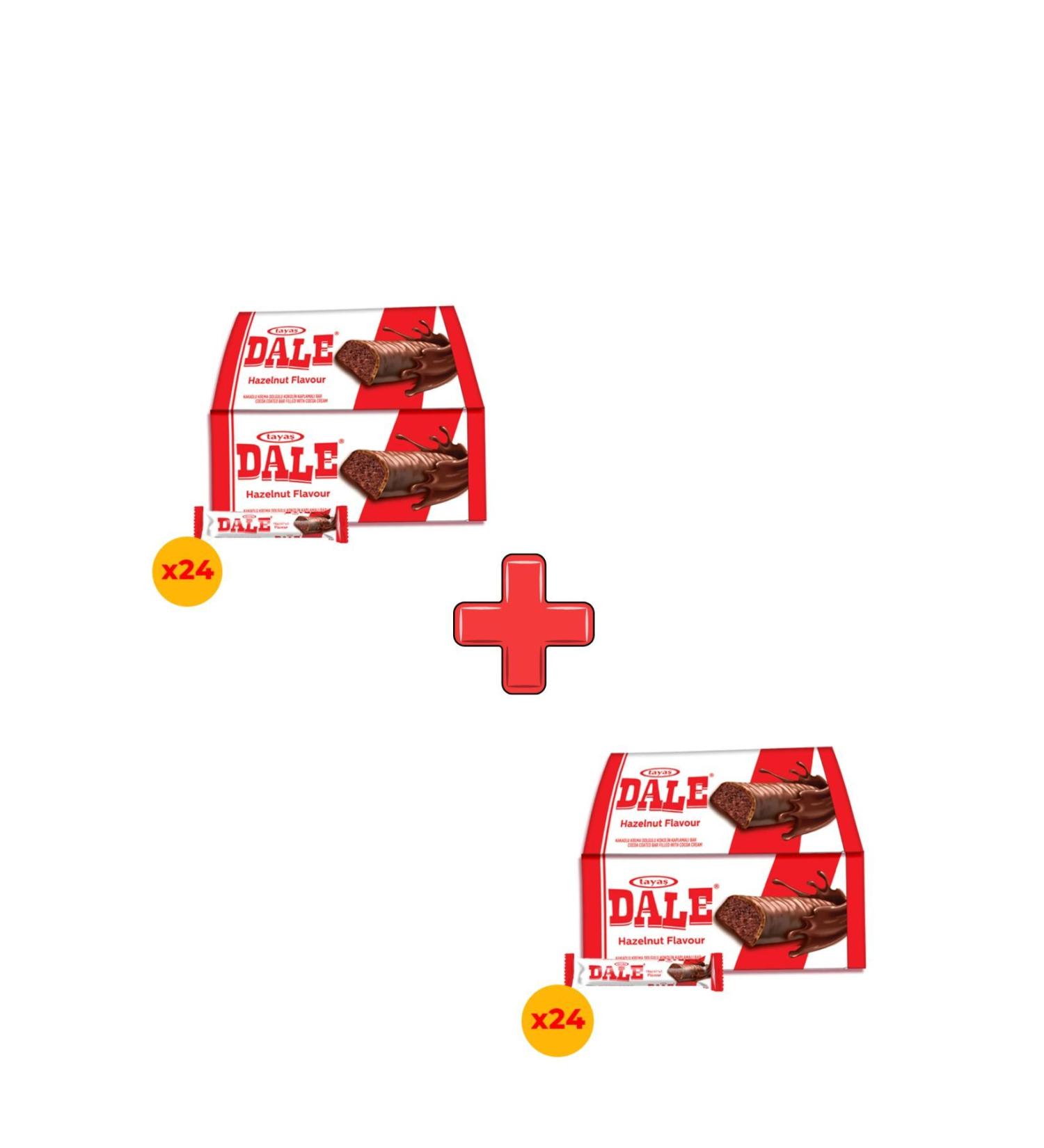 TAYA Taya Dale Cocoa Cream Filled Bar 18 Gr X 24 Pieces Boxed 2-Pack