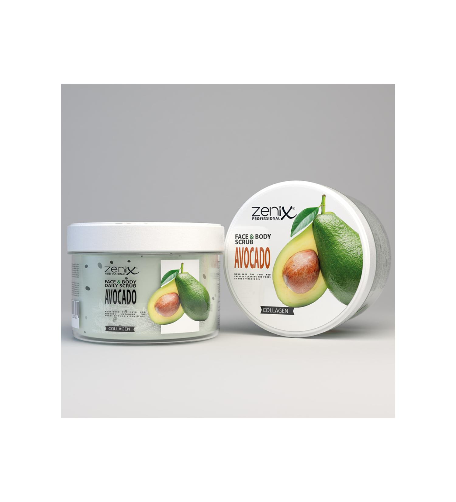 Zenix ZEN X FACE BODY SCRUB AVOCADO 275 ML - Buy Online on GoSupps.com