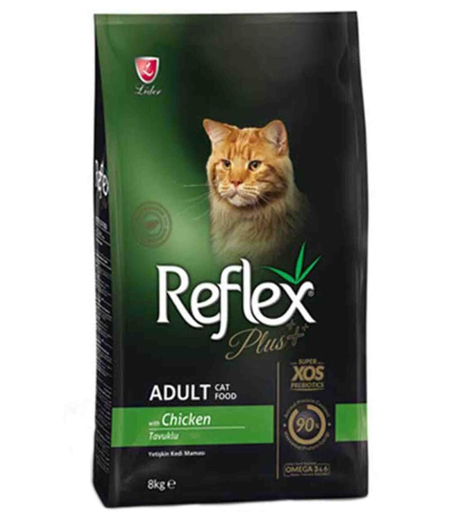 Reflex Plus Chicken Adult Cat Food 8kg