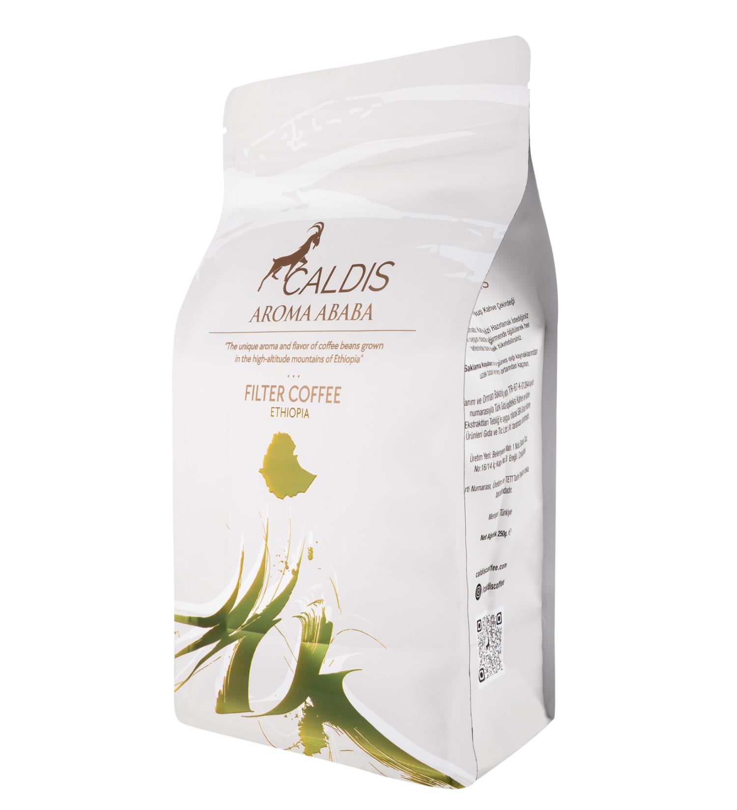 Caldis Aroma Ababa 250 gr Ethiopian Regional Filter Coffee - Buy Online on GoSupps.com