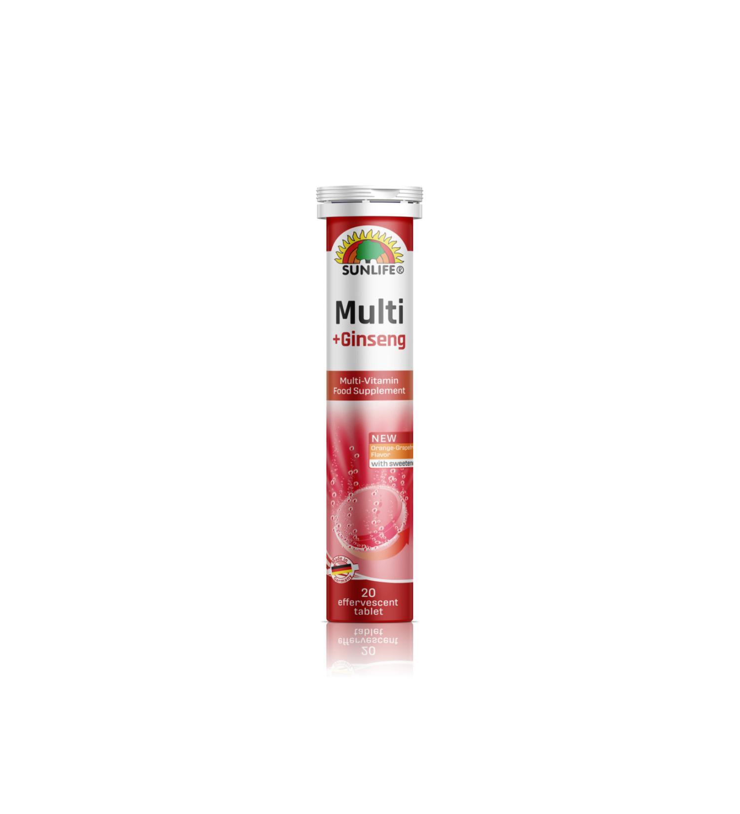 Sunlife Multi +Ginseng Multivitamin