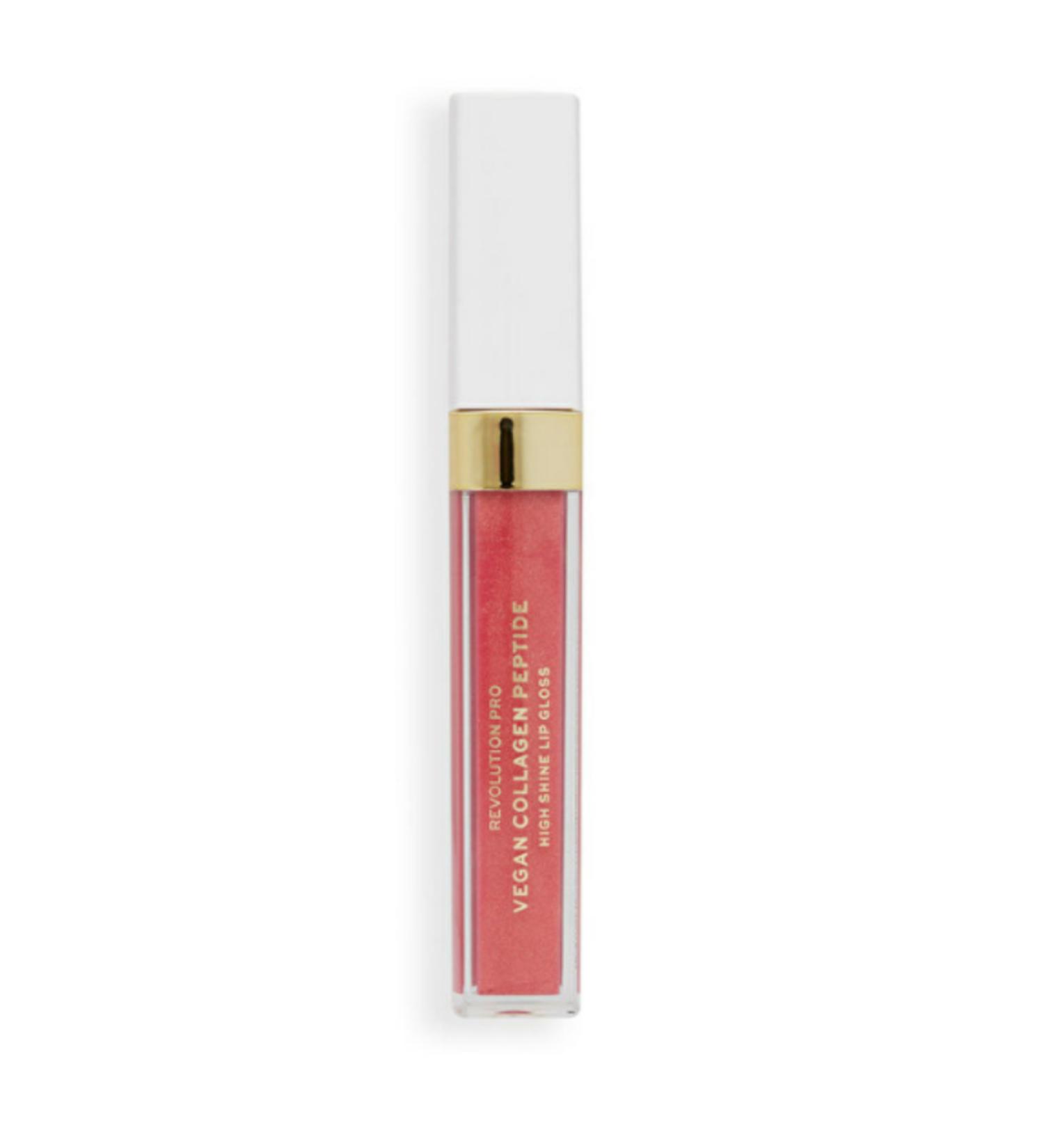 Revolution Pro Vegan Collagen Peptide High Shine Lip Gloss Bombshell