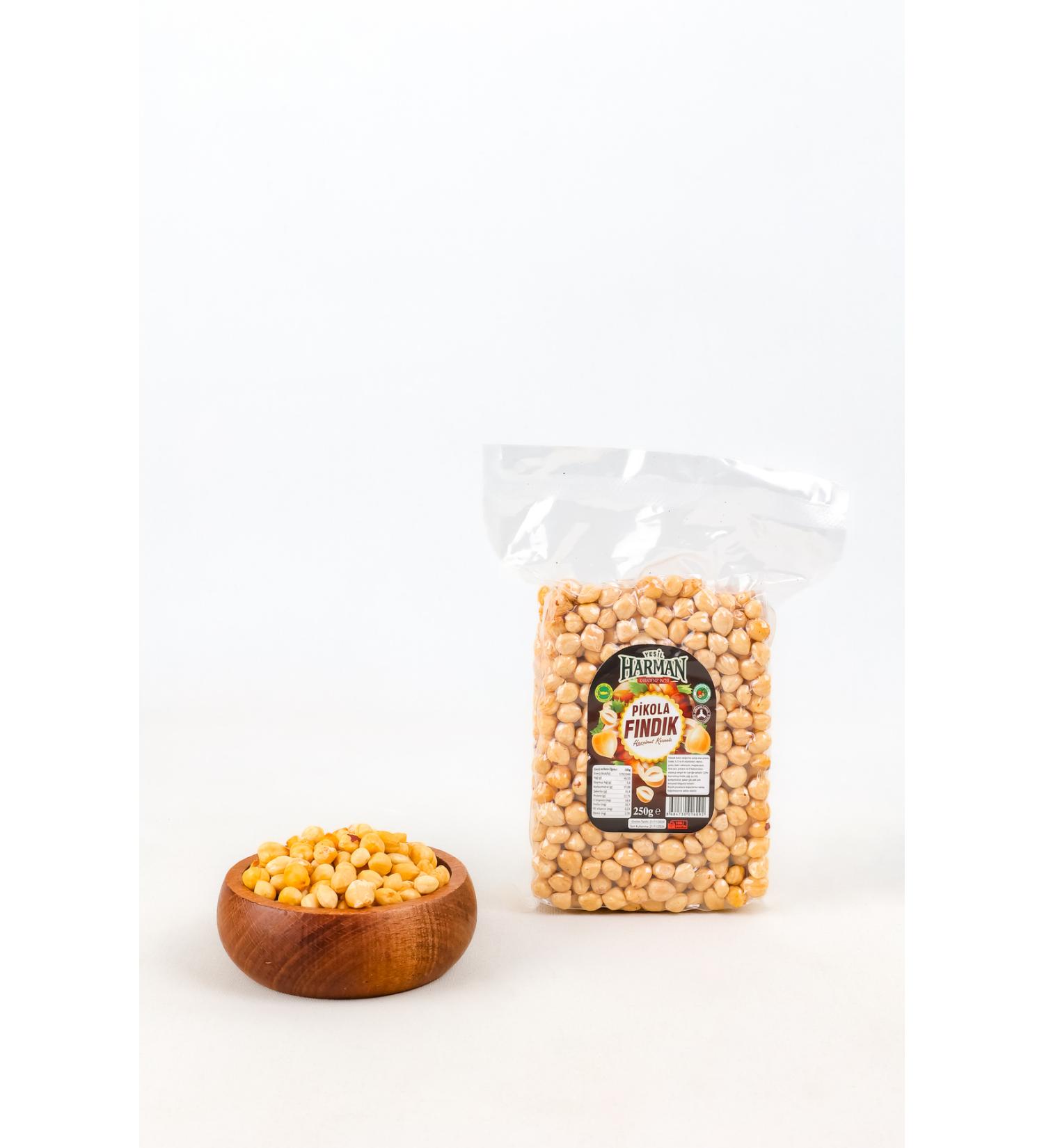 Green Blend Piccola Hazelnut Vacuum Package Mini Hazelnut Grains Giresun A Quality (250g) Organic