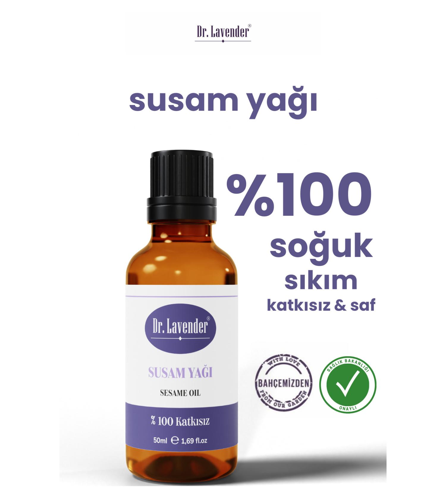 Dr. Lavender 0 Additive-Free Pure Cold Pressed Sesame Oil 50 ml