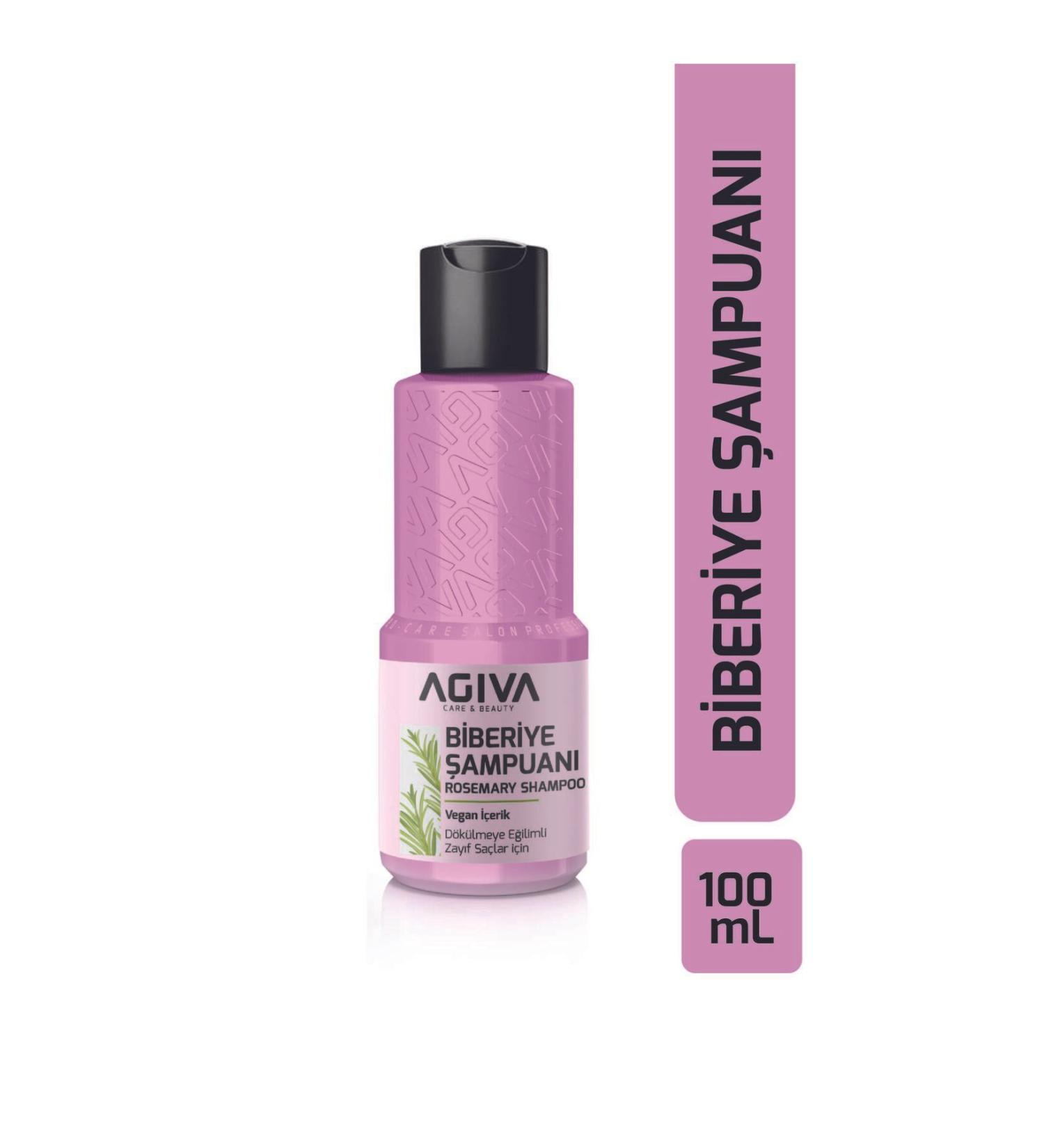 Agiva Rosemary Shampoo Anti-Loss and Fast Hair Growth 100 ml