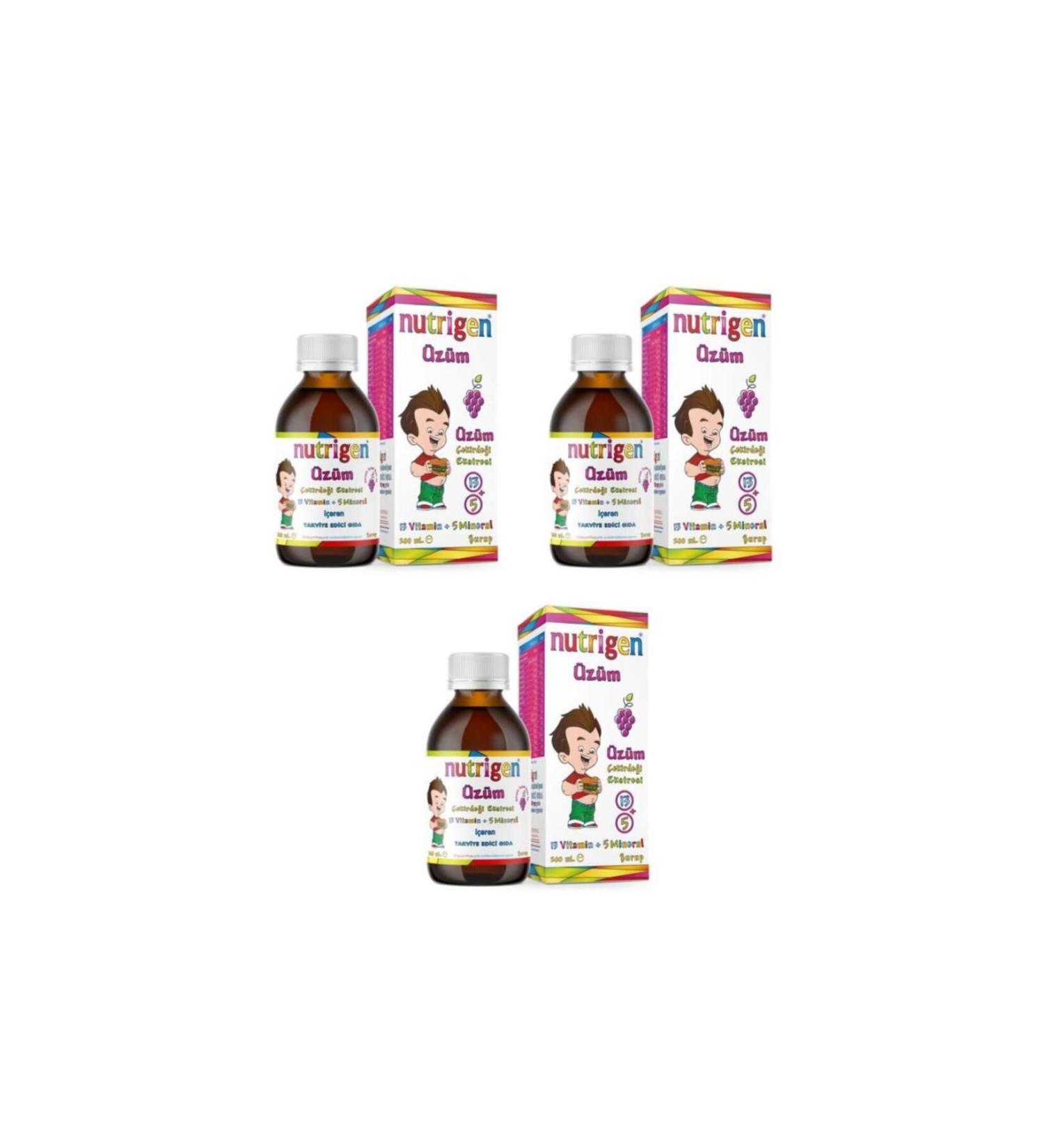 Nutrigen Grape Seed Extract 200 ml Syrup X 3