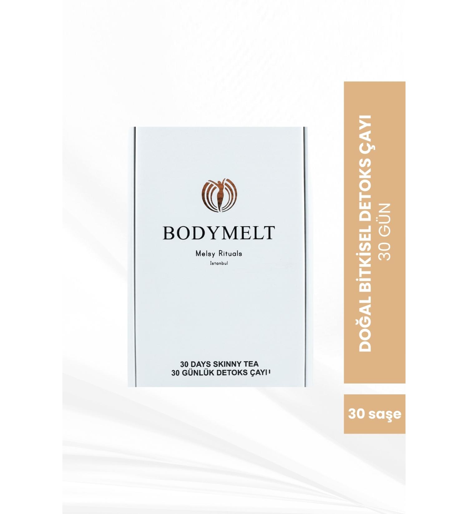 BODYMELT Herbal Detox Tea - Appetite Suppressant - Natural Content Effective Formula 30 Days Use - Buy Online on GoSupps.com