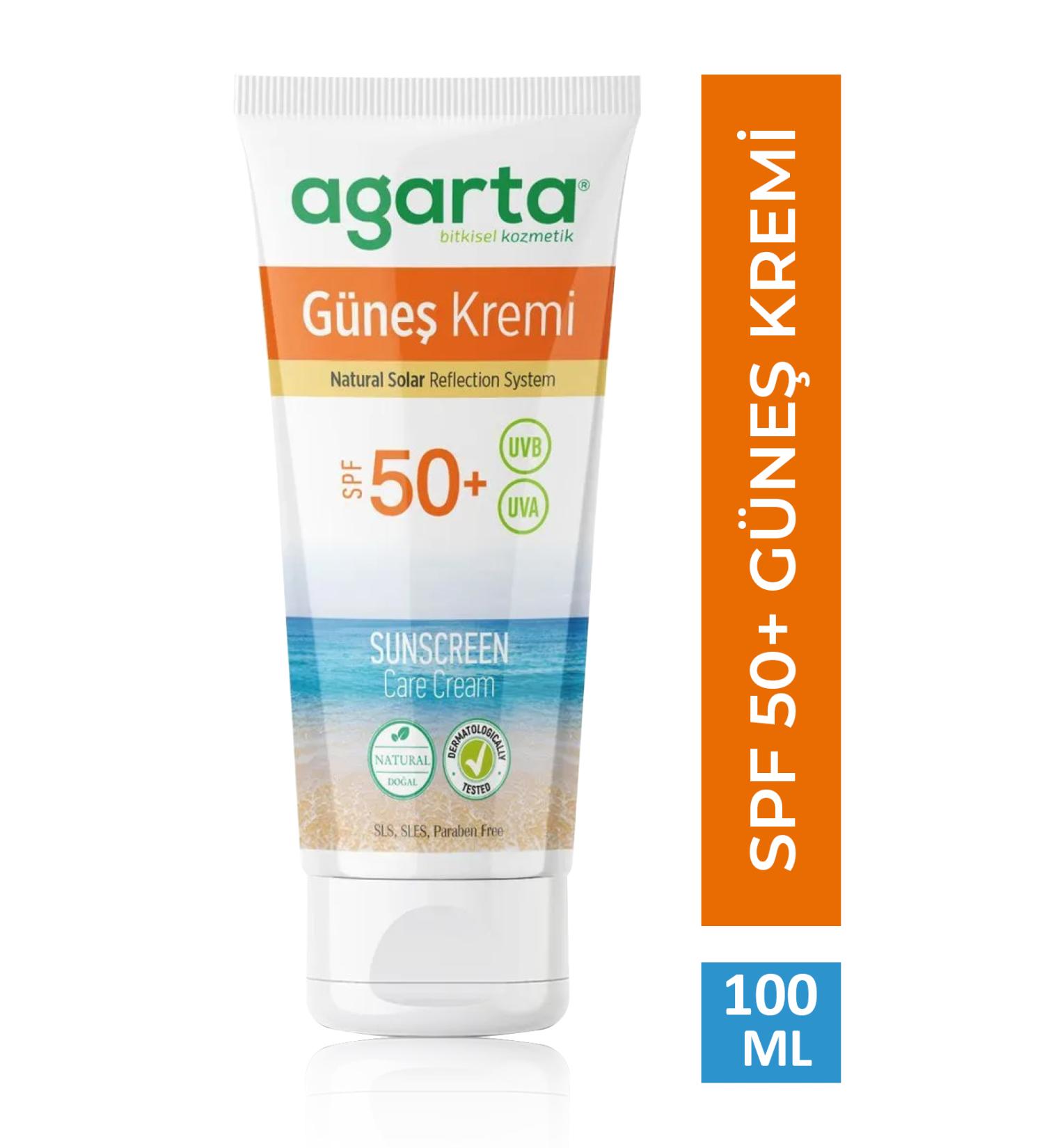 Agarta Spf 50 High Protection Effective Brightening and Moisturizing Anti-Spot Sun Cream 100 ml - Buy Online on GoSupps.com