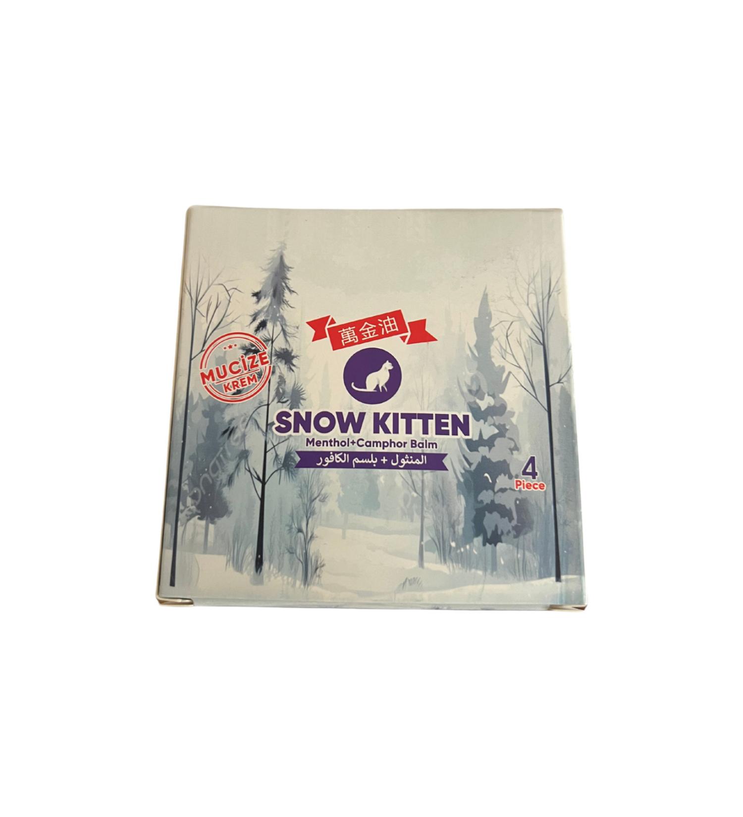 medicablends Snow Kitten Menthol Balm Miracle Cream - 8 pcs