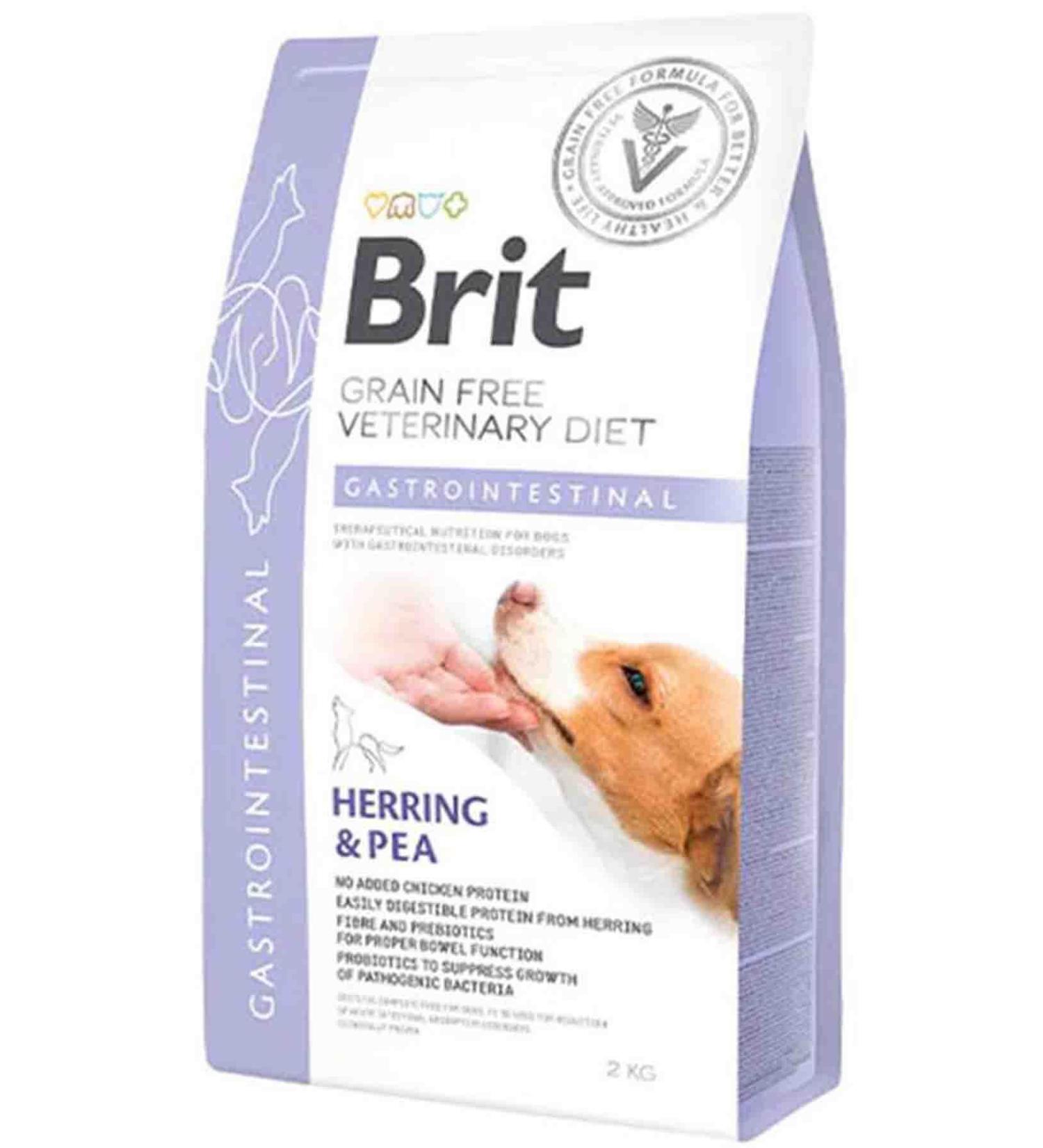 Brit Care Brit Veterinary Diet Gastrointestinal Digestive System Support Grain-Free Dog Food 2kg