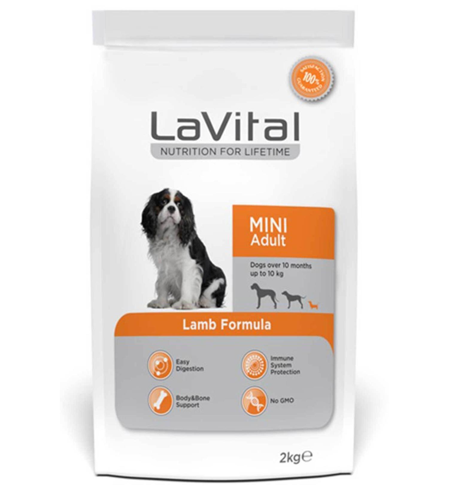 La Vital LaVital Small Breed Adult Dog Food with Lamb 2kg