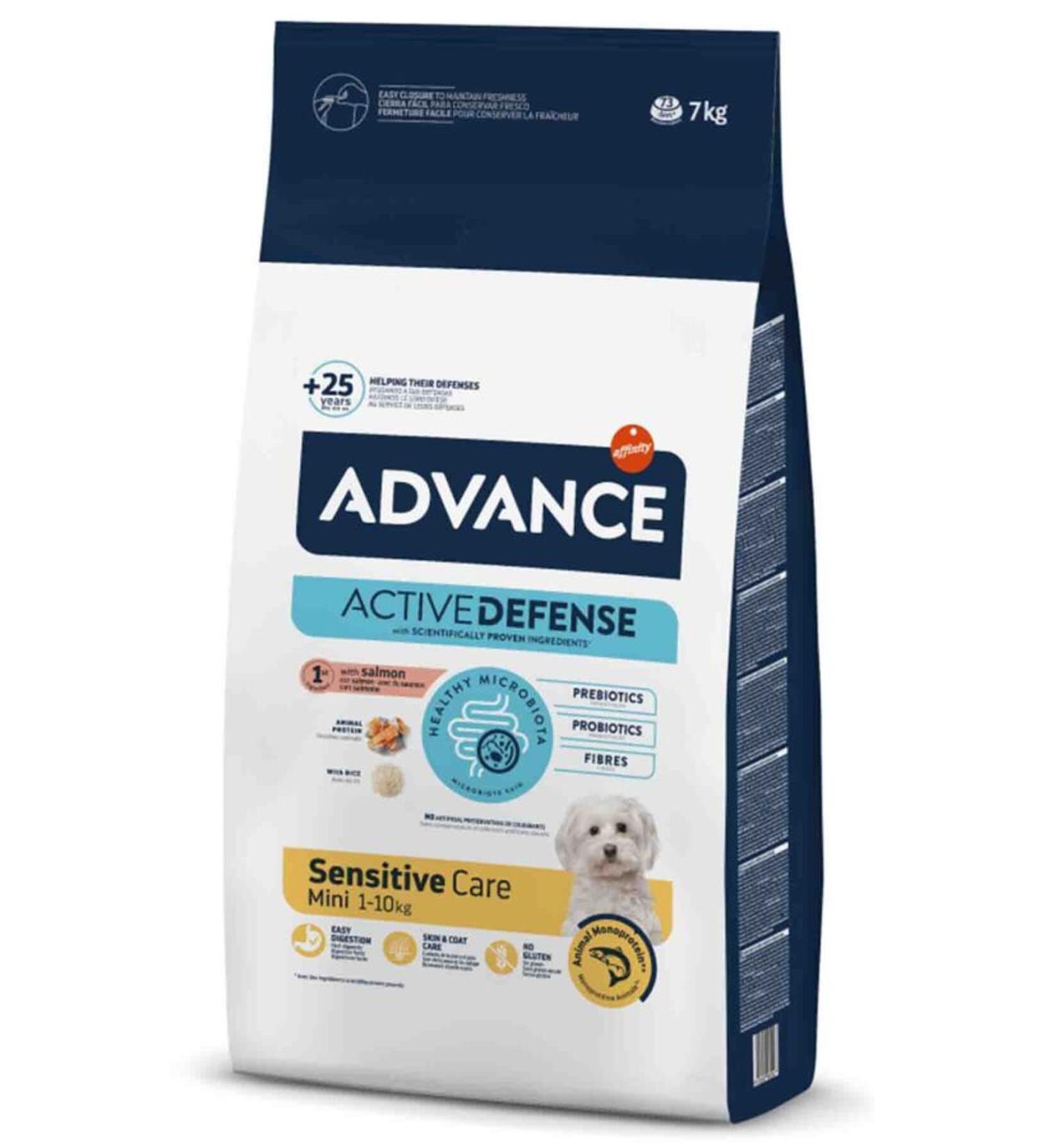 Advance Small Breed Adult Dog Food with Salmon 7kg