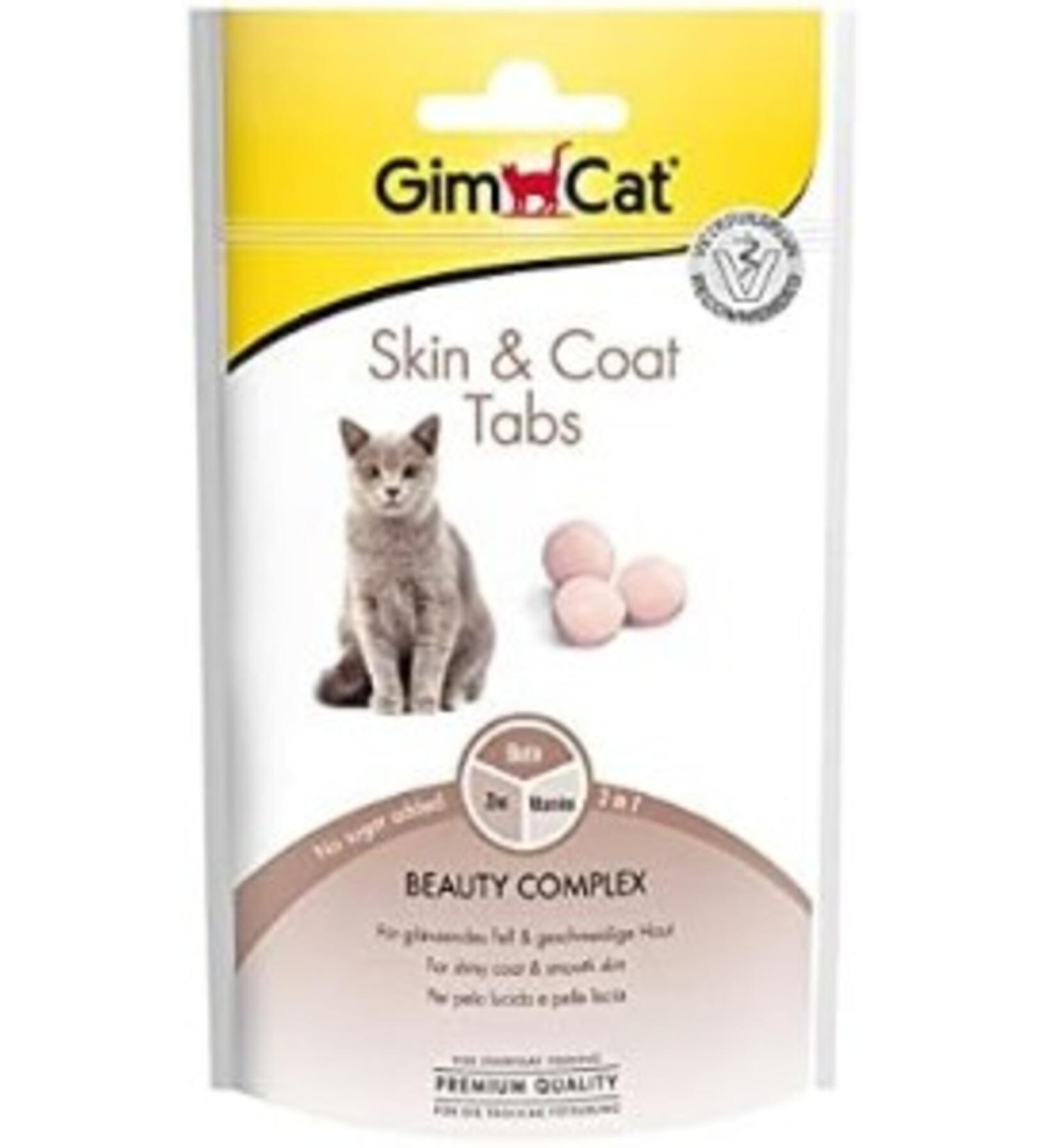 Gimcat Skin&Coat Tabs Skin&Fur Health Cat Reward Tablet 40 Gr