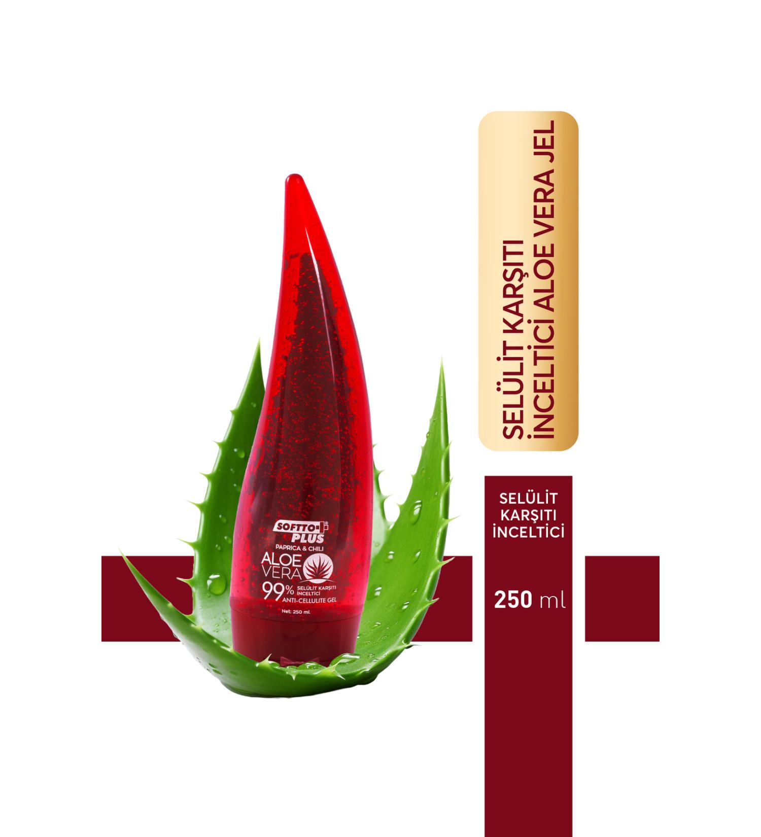 Softto Plus Aloe Vera Anti-Cellulite Slimming Gel 250 Ml - Buy Online on GoSupps.com