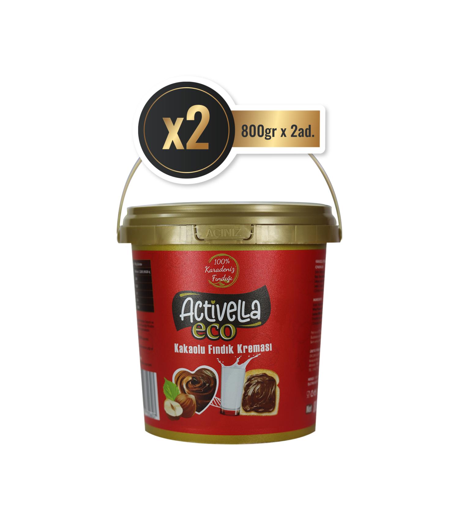 Activella Cocoa Hazelnut Cream 800gr X2