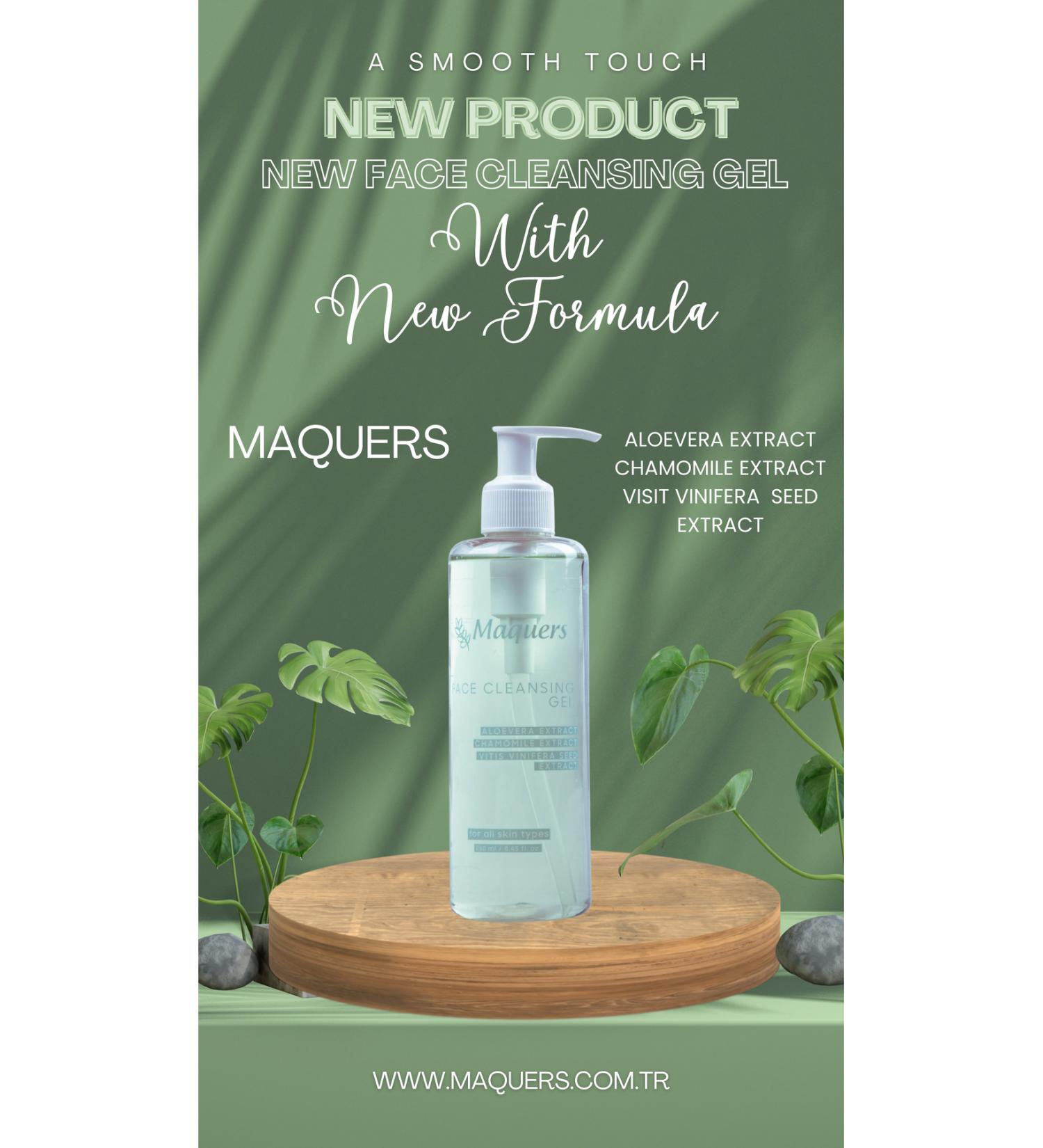 Maquers FOAMING FACE CLEANSING GEL FOR NORMAL AND OILY SKIN MAQUERS COSMETIC