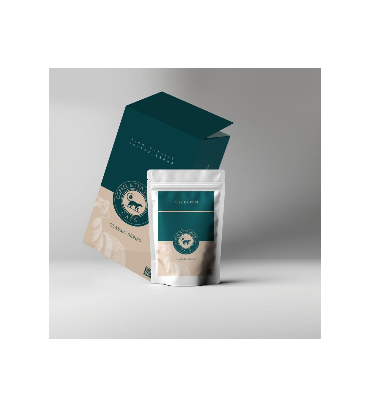 COFFEE & TEA SEEDS CO. CATS Premium Turkish Coffee 250 grams - Buy Online on GoSupps.com