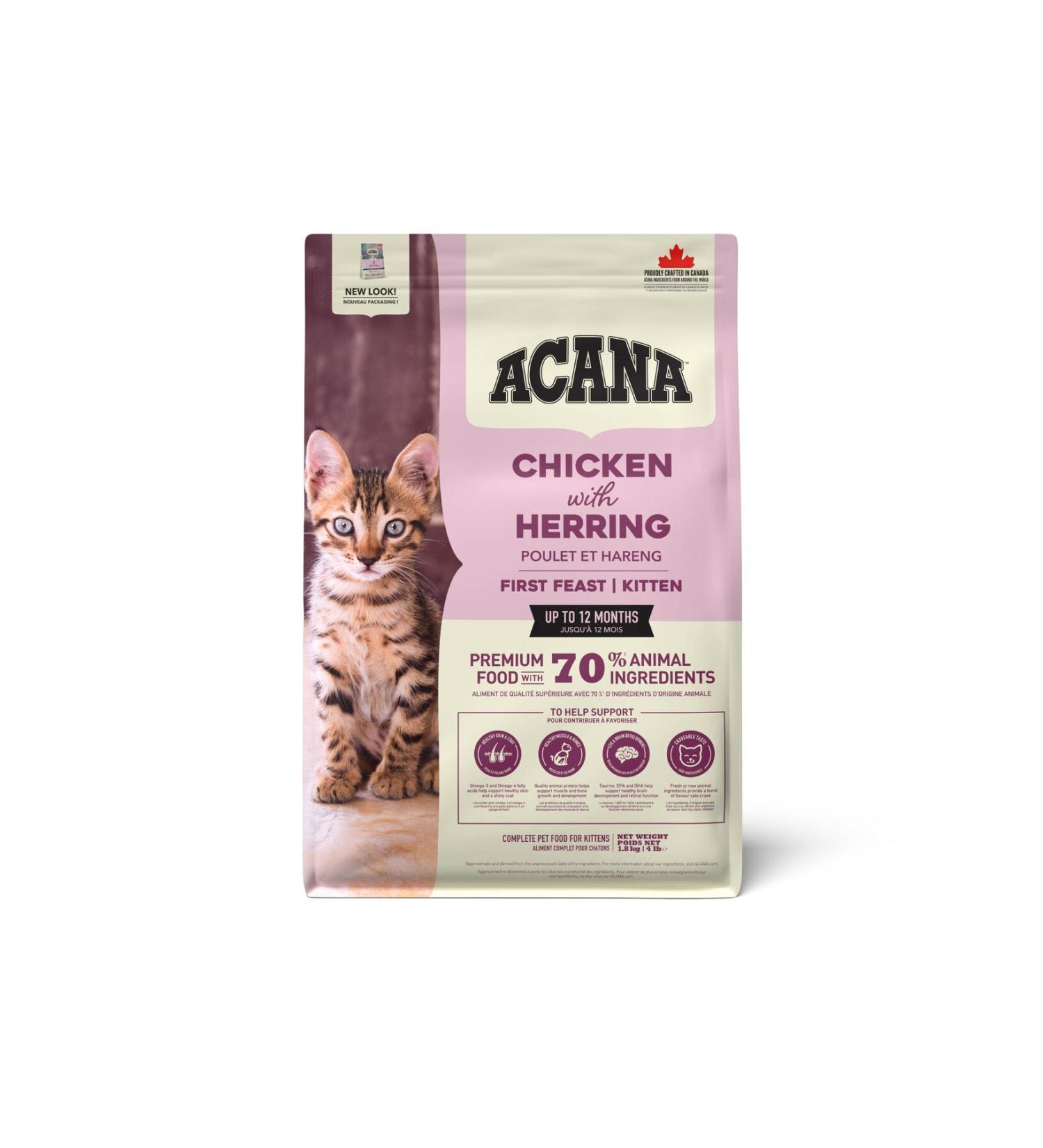 Acana First Feast Kitten Kitten Food 1.8kg