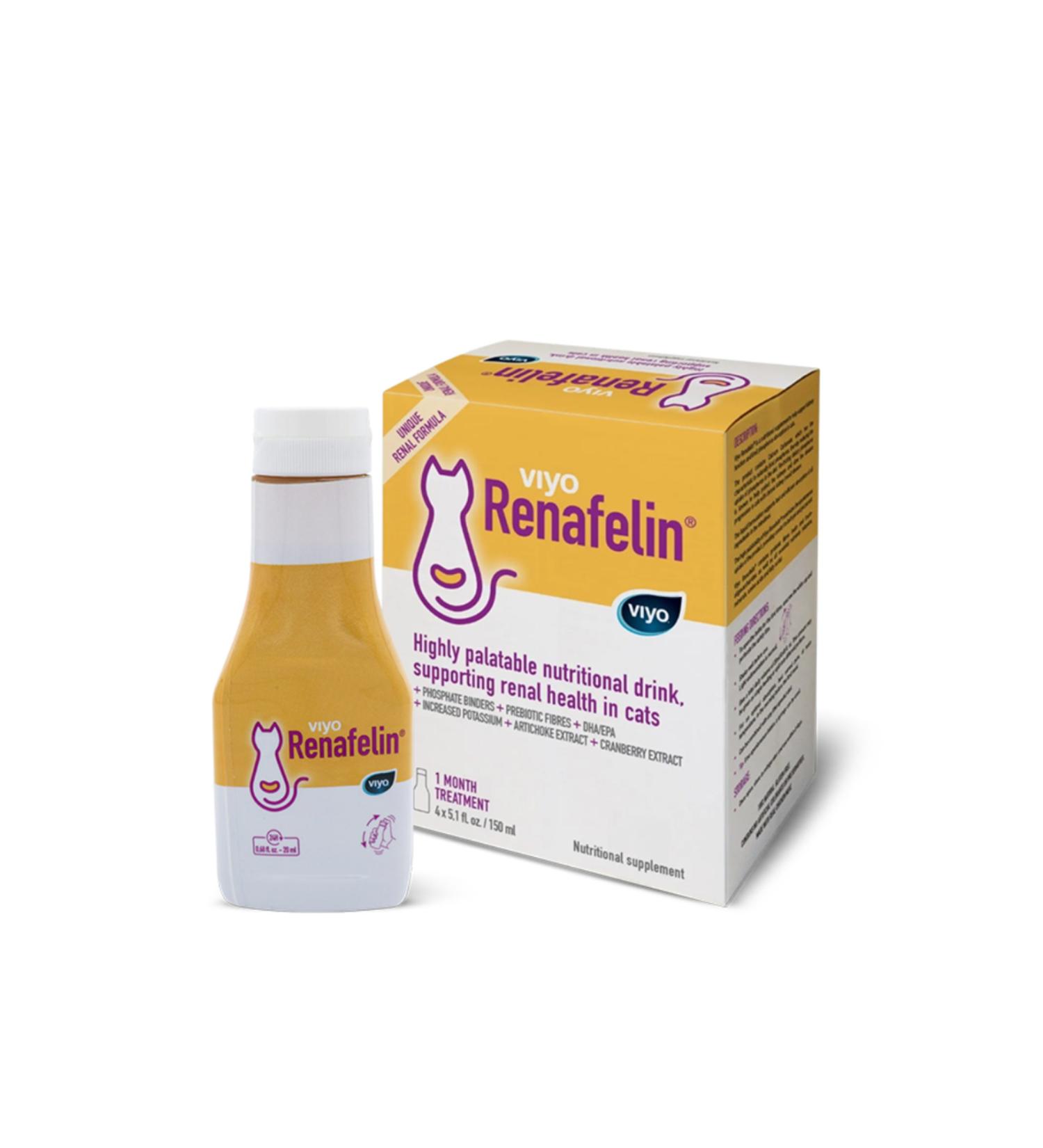 Viyo Renafelin Cat (4x150ml) Kidney Support