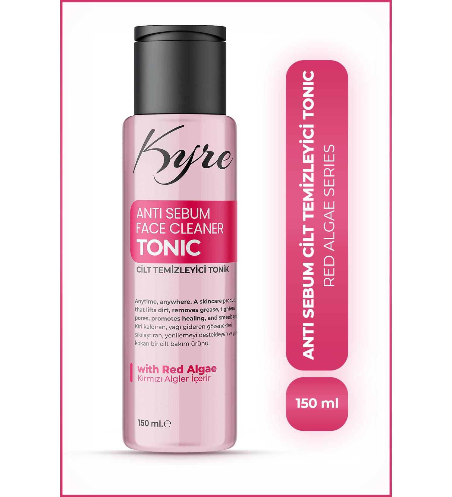 Kyre Anti Sebum Skin Cleansing Tonic - Red Algae Series 150 ML - Buy Online on GoSupps.com