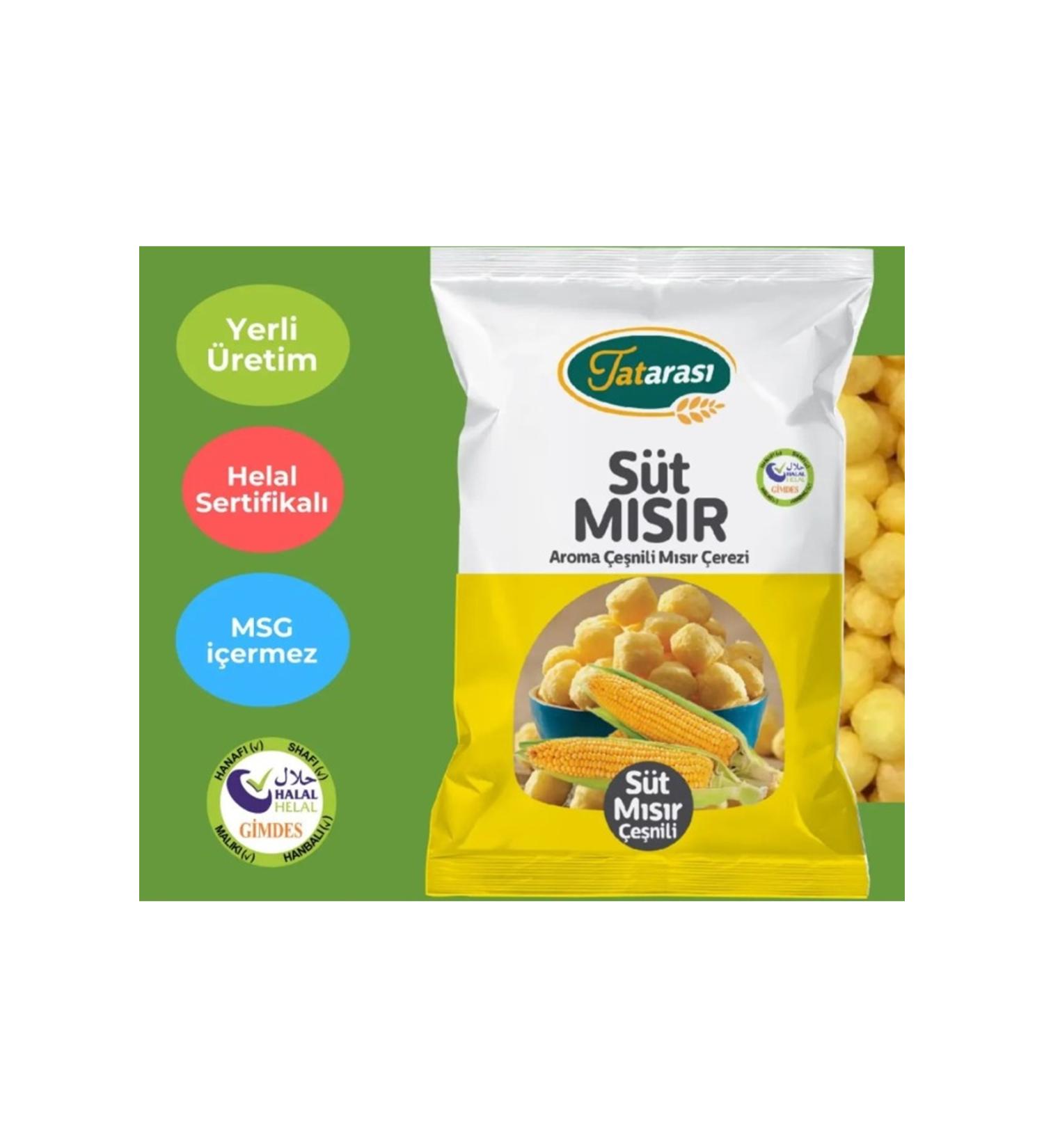 Tatarasi Tatarasi Milk Corn Flavored Corn Chips 50 GR 5 Pieces Gimdes Certified