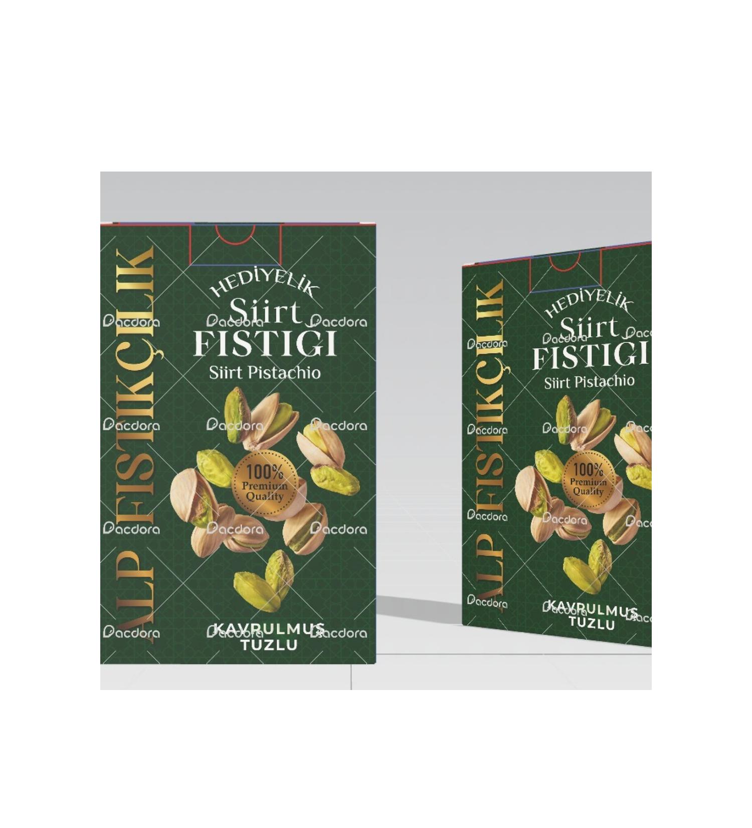 ALP FISTIK ILIK 1 Kg Siirt Pistachio New Crop in Box