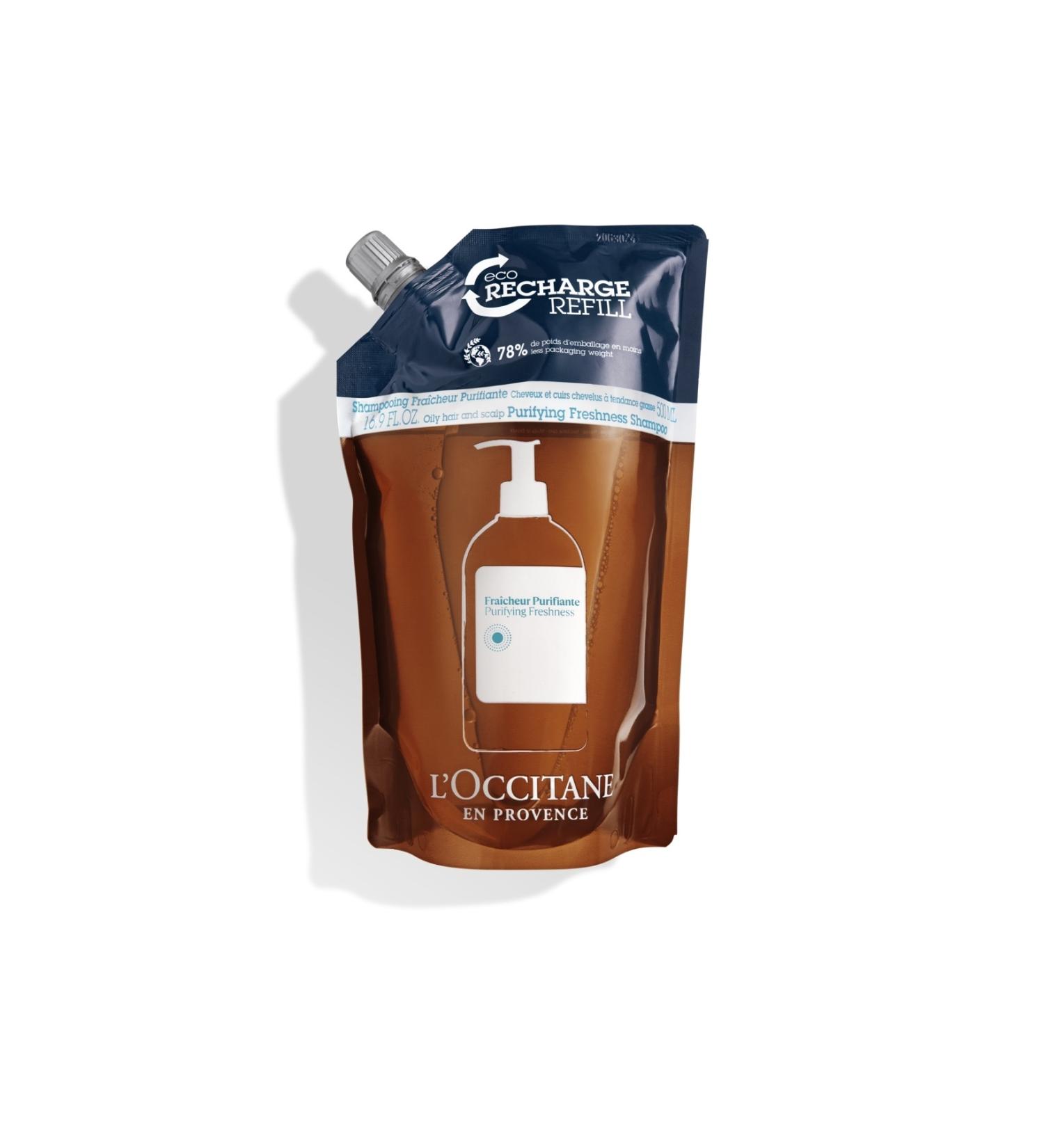 L'Occitane Cleansing and Refreshing Shampoo For Oily Hair - Refill 500 ml Demb.2643