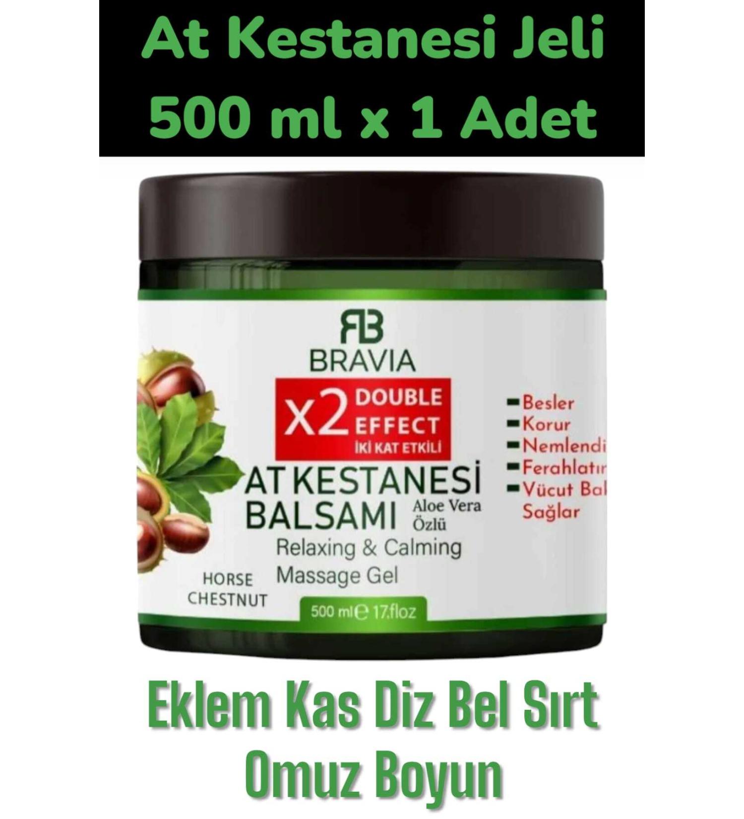 Bravia Horse Chestnut Gel Cream 500 Ml 1 PIECE - Muscle Joint Pain Horse Chestnut Gel - Buy Online on GoSupps.com