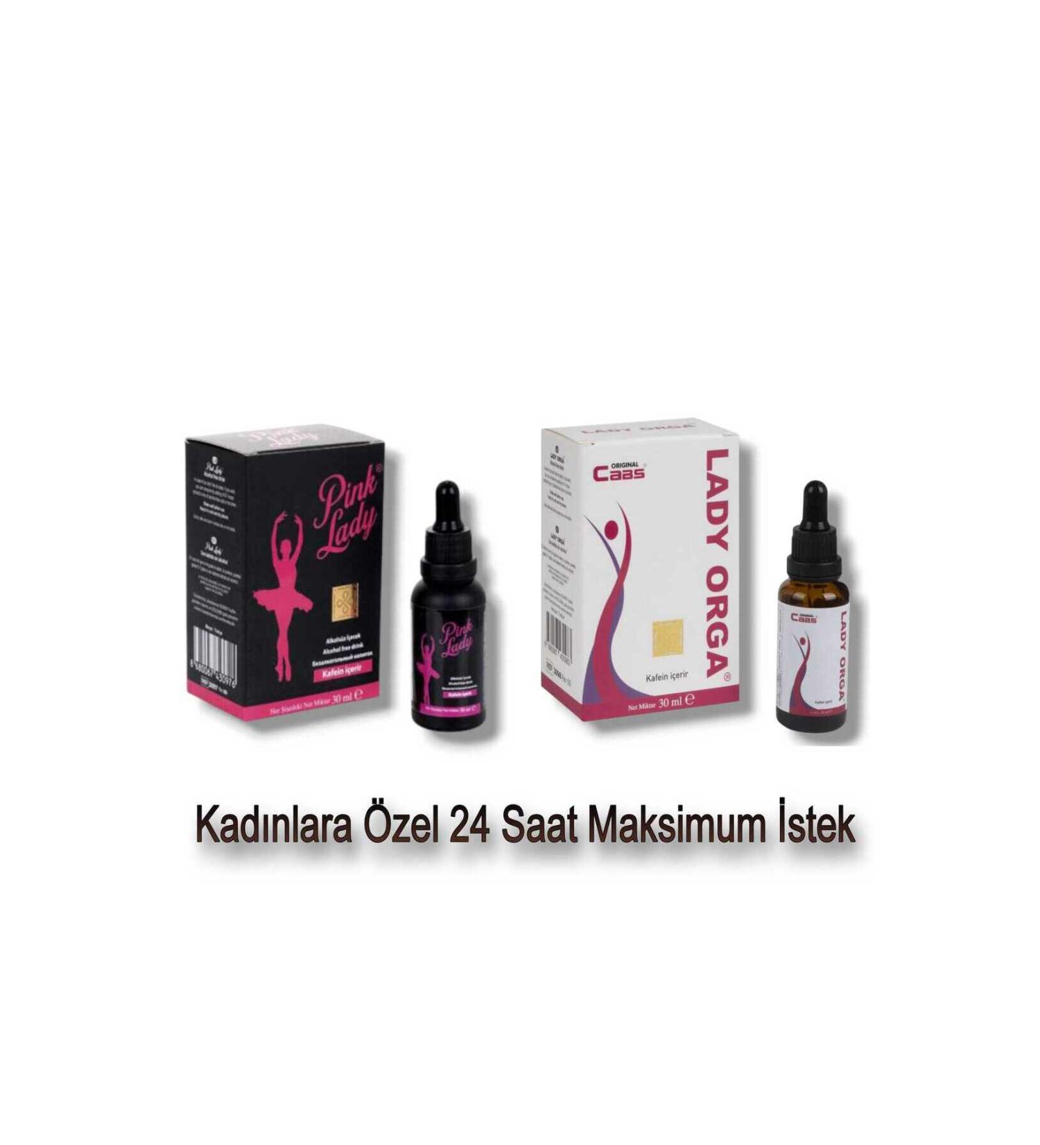 Pink Lady + Lady Orga Love Drops 30 ML Special for Women with 24 Hour Effective Desire Enhancer - Buy Online on GoSupps.com