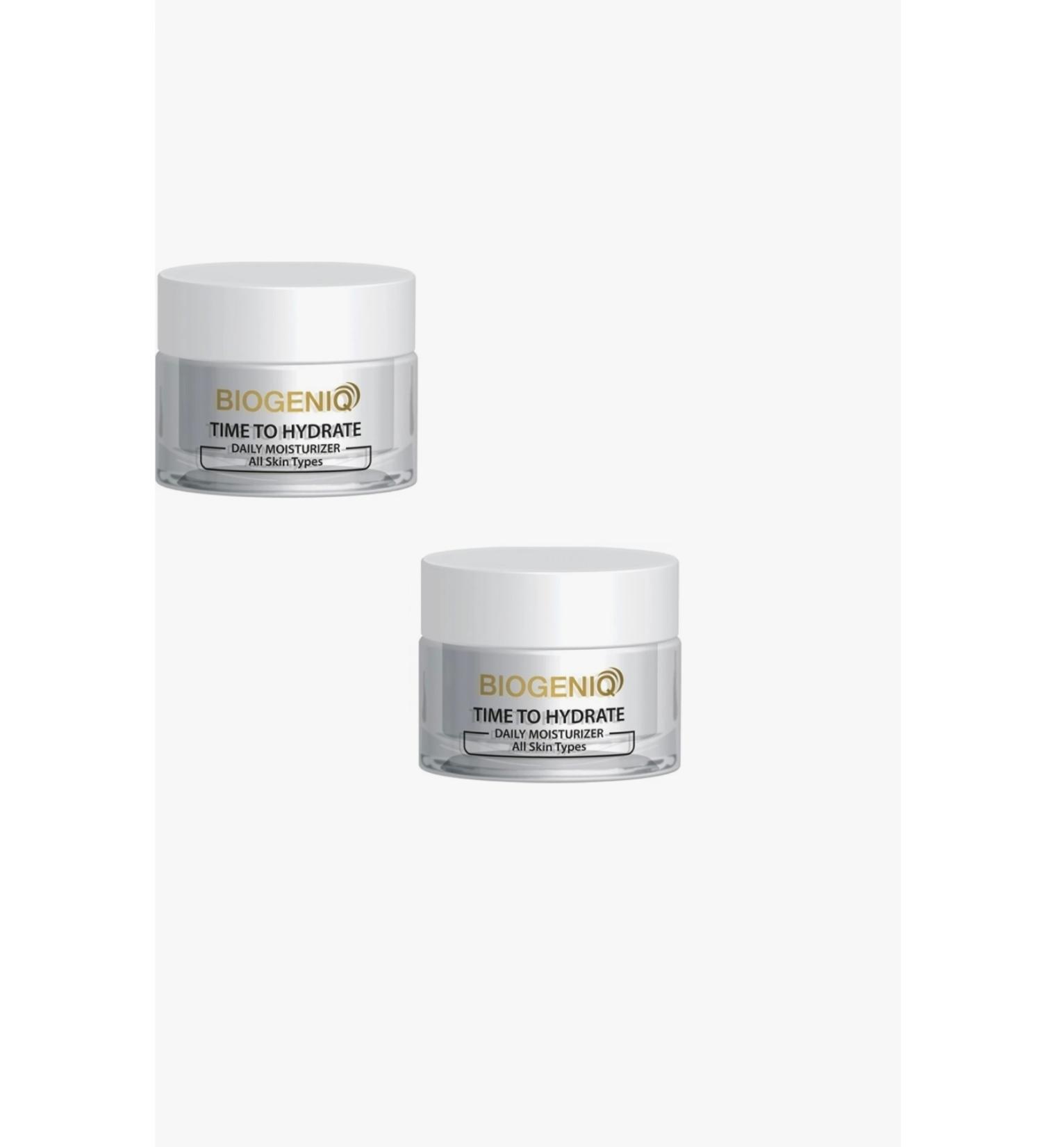 ob Biogeniq Beauty Daily Moisturizer 50 ml All Skin Types x 2 Pieces