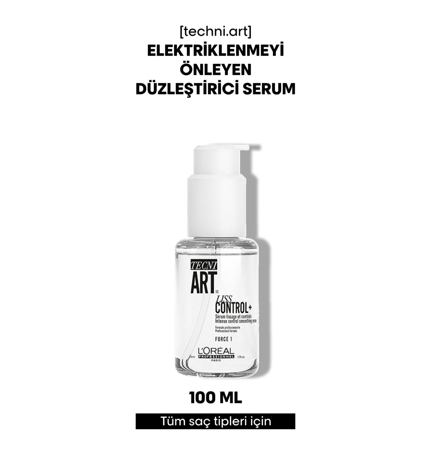 L'oreal Professionnel Techni Art Liss Control+ Anti-frizz Straightening Styling Serum 50 Ml