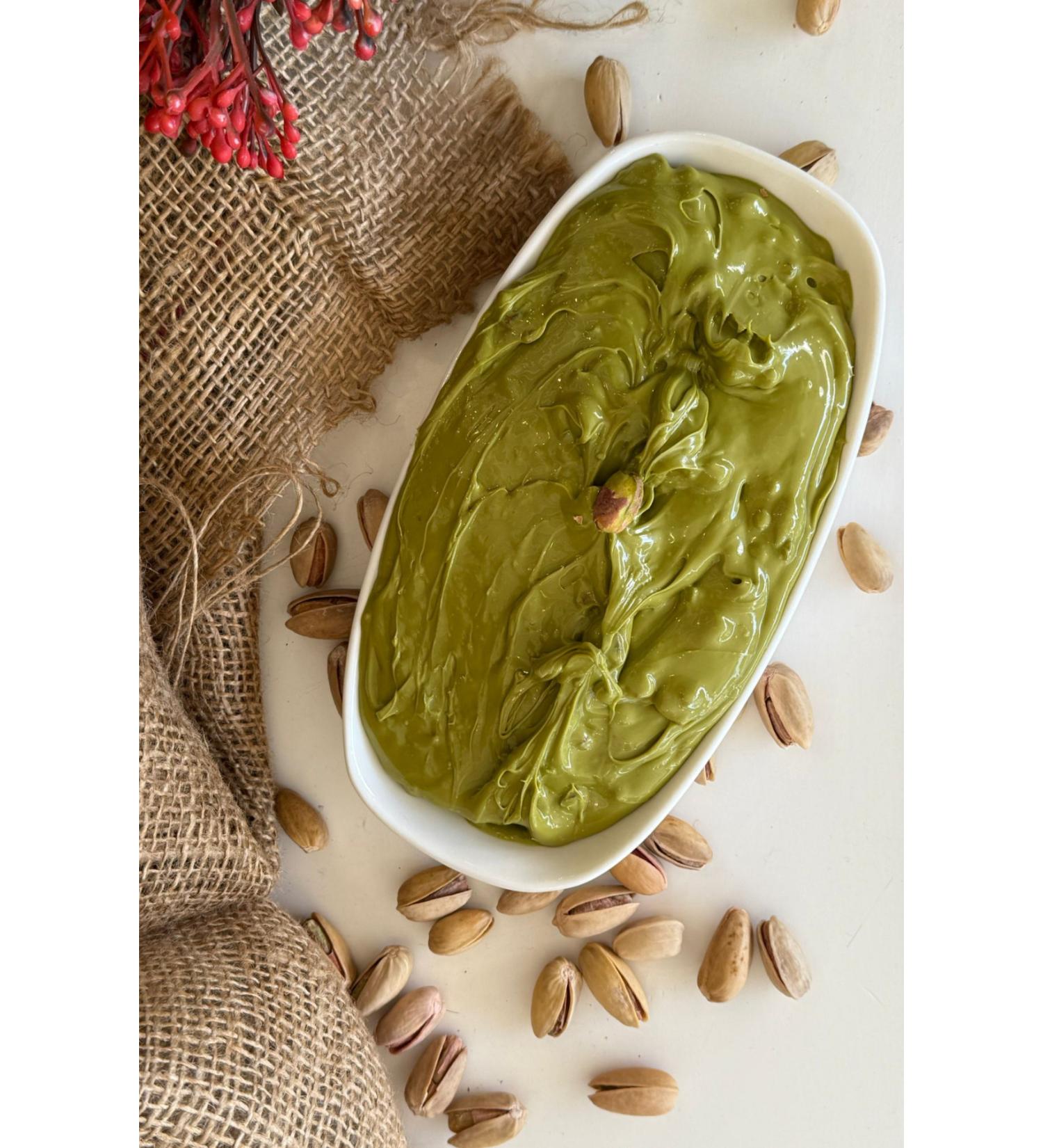Gurmepark Pistachio Paste with Pieces Bulk 250 G  - Buy Online on GoSupps.com