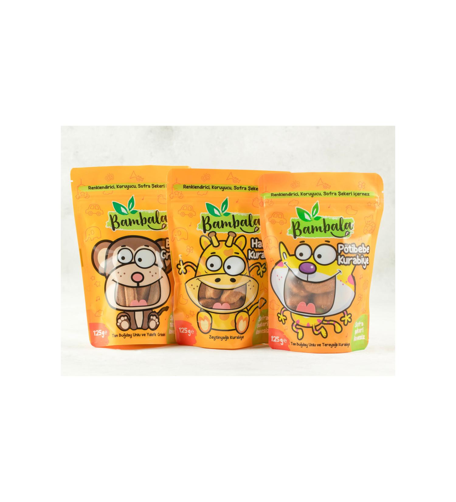 Bambala Biscuit Snack Pack Bebegrissini Sensitive Cookies and P tibebe - Buy Online on GoSupps.com